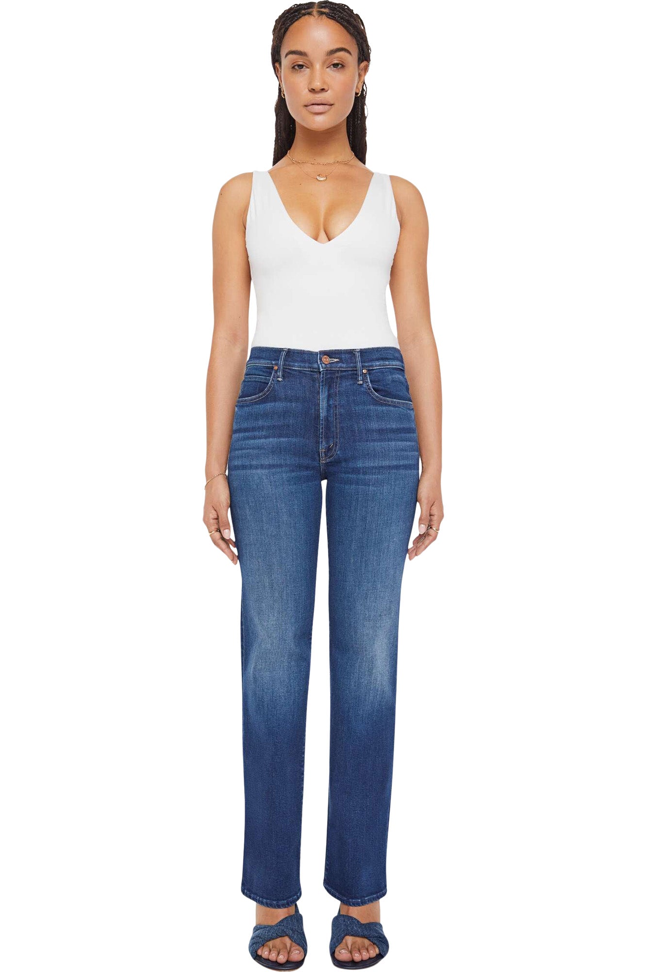 MOTHER Denim Lil' Kick It in Troublemaker