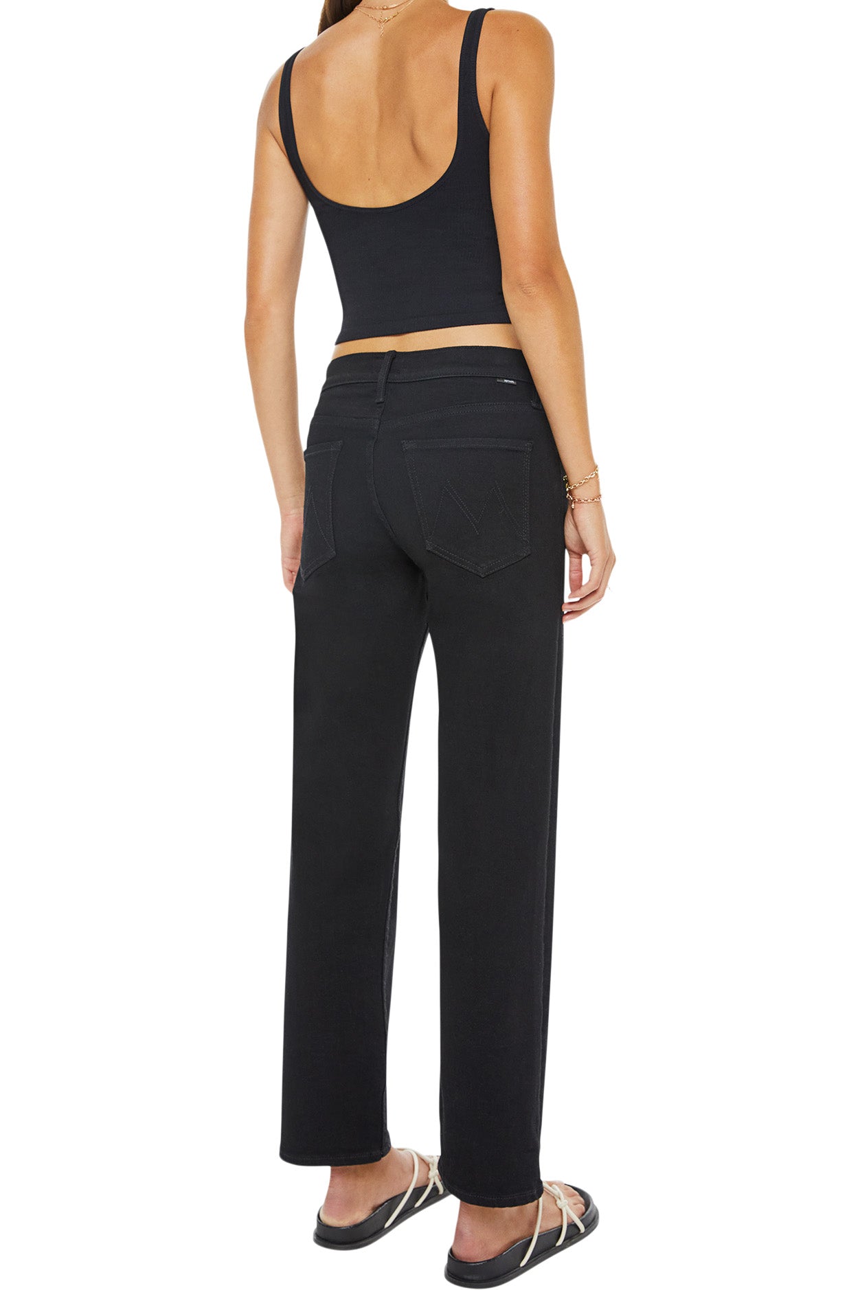 MOTHER Denim Newbie Hover in Nighty Night