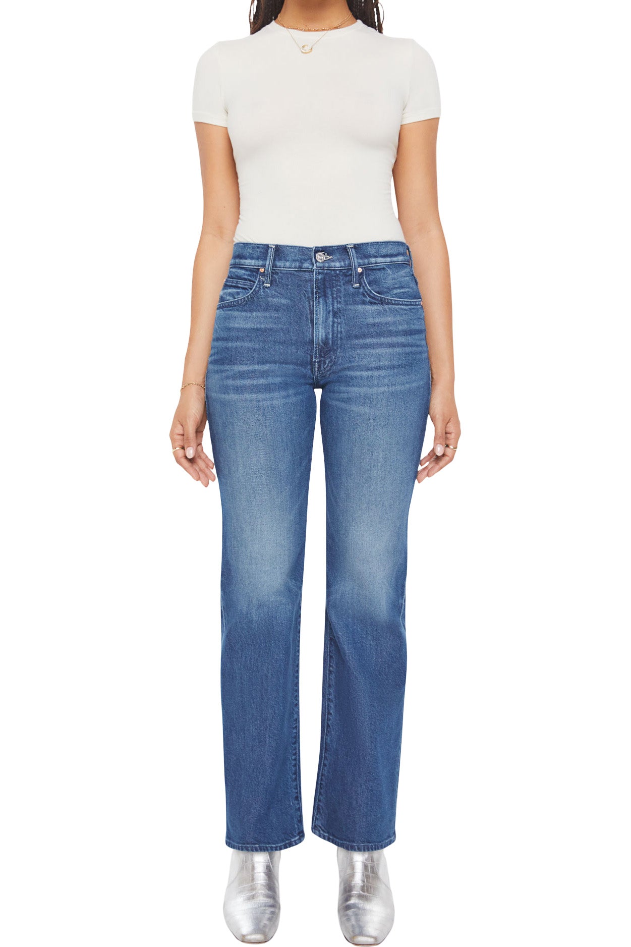 MOTHER Denim Petites Lil Kick It in Which is Witch