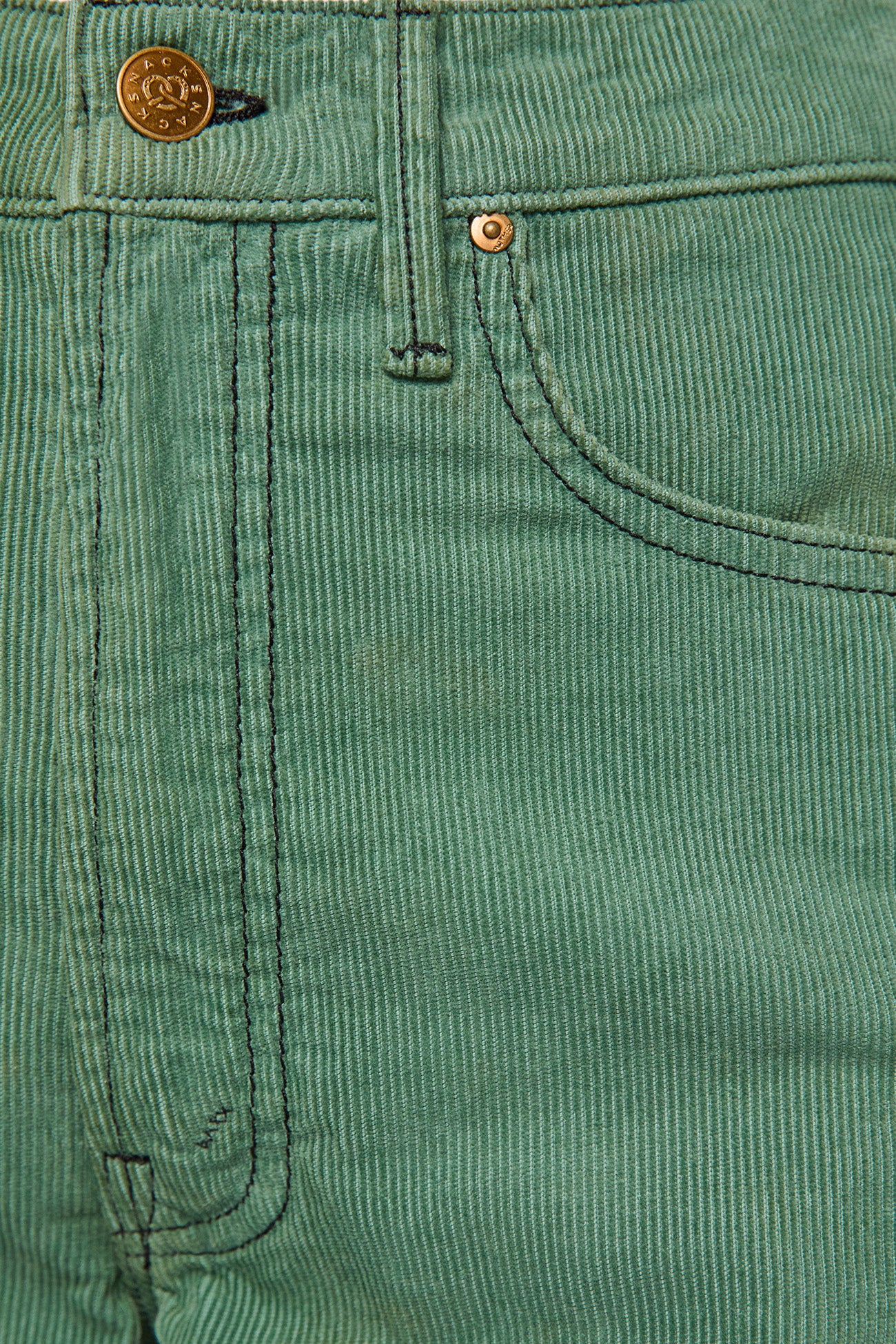 MOTHER Denim SNACKS! The Lemon Twist Sneak in Dark Ivy