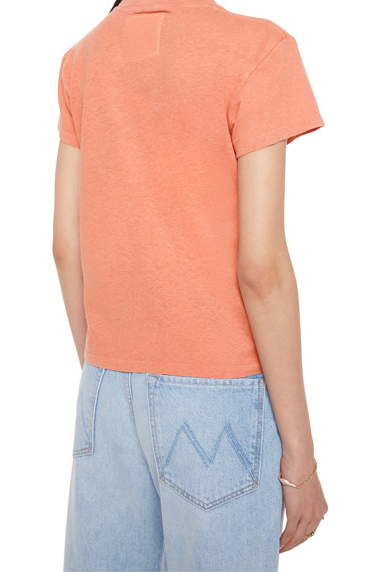 MOTHER Denim Sinful Tee in Madness is My Method