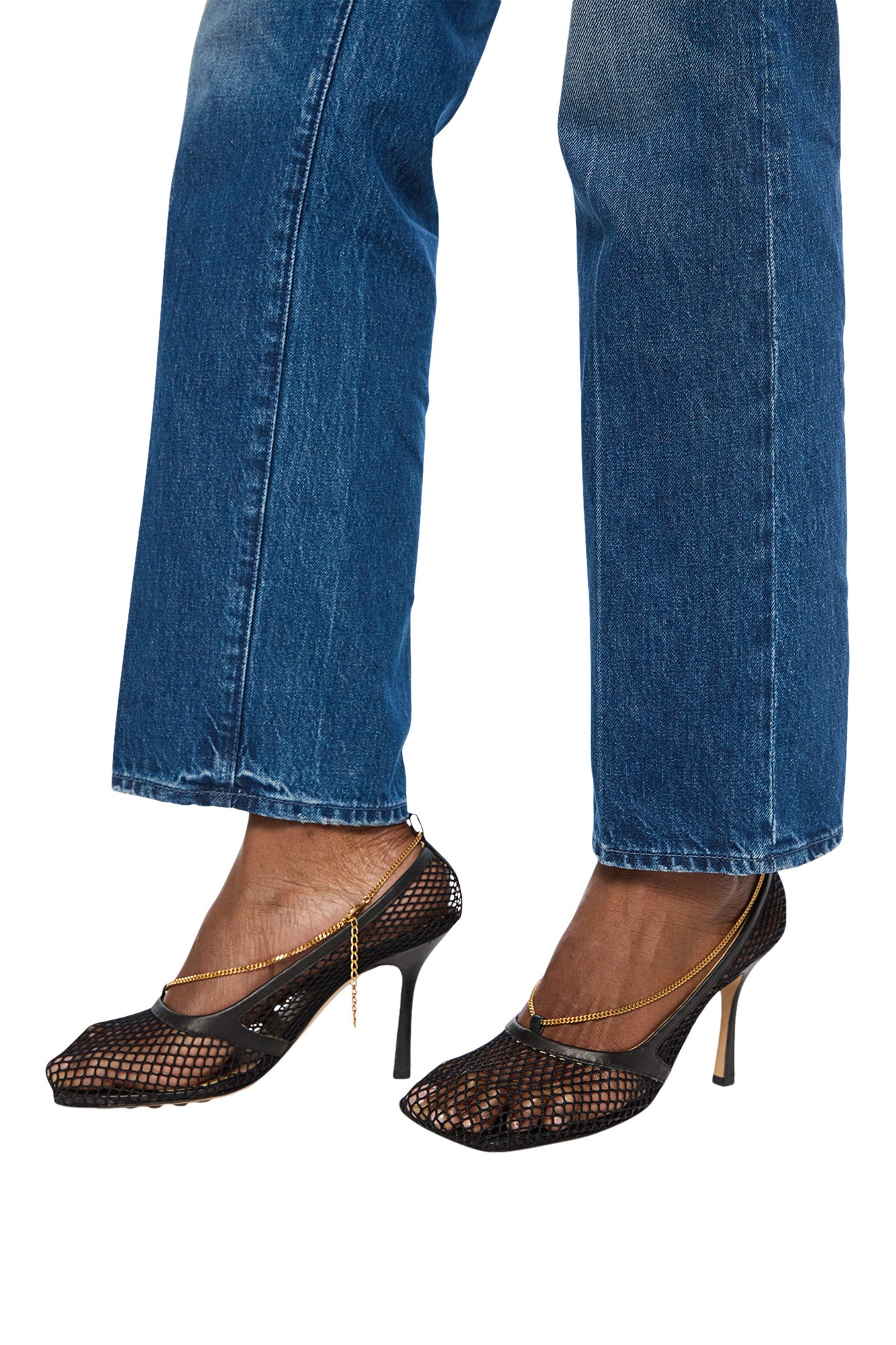 MOTHER Denim The Mid Rise Rambler Skimp in Call Me Wild