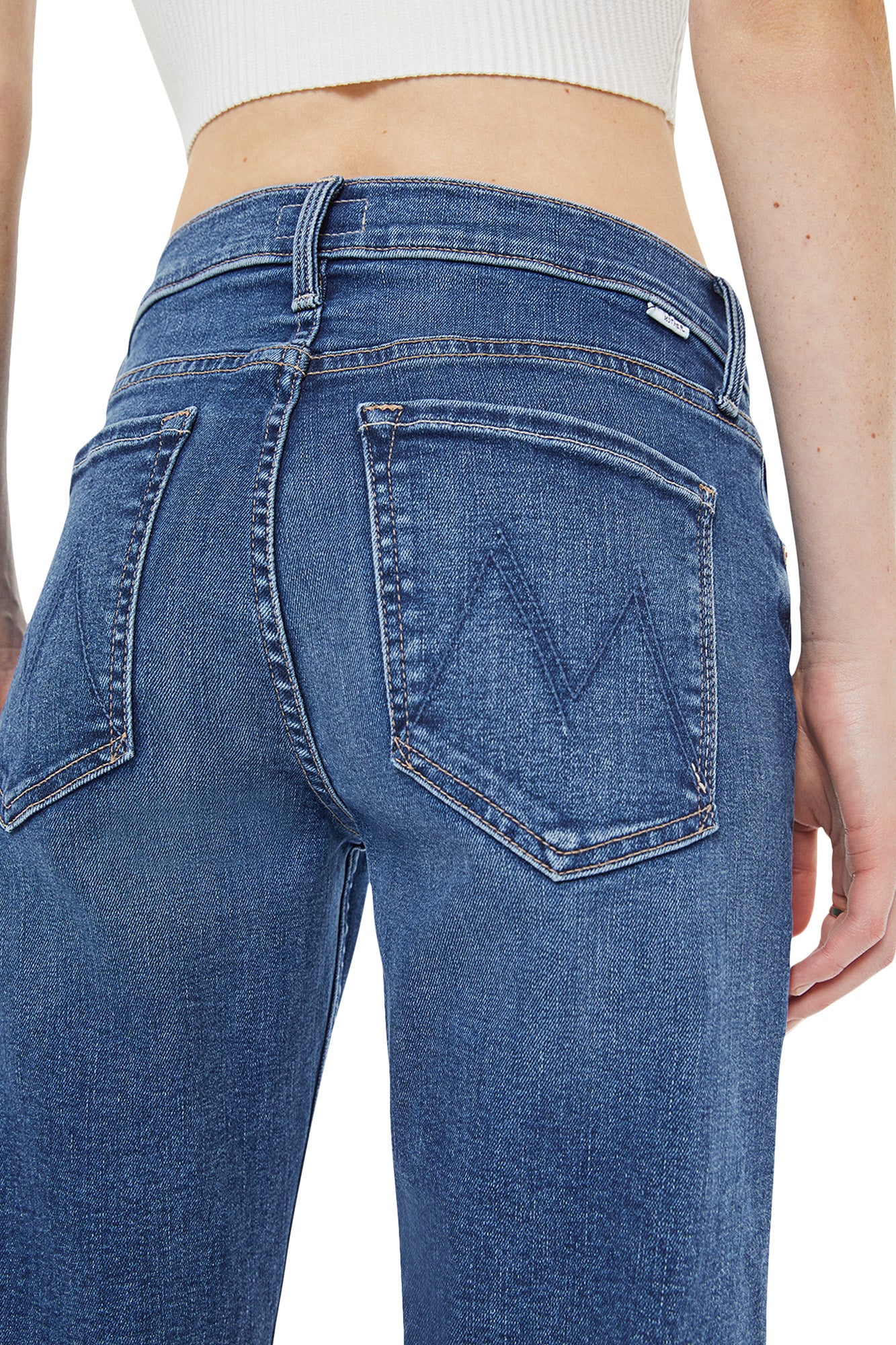 MOTHER Denim Newbie Ankle in Prized Possession