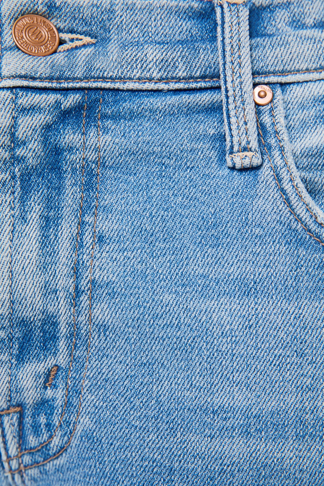 MOTHER Denim The Spinoff Skimp in Saddle Up