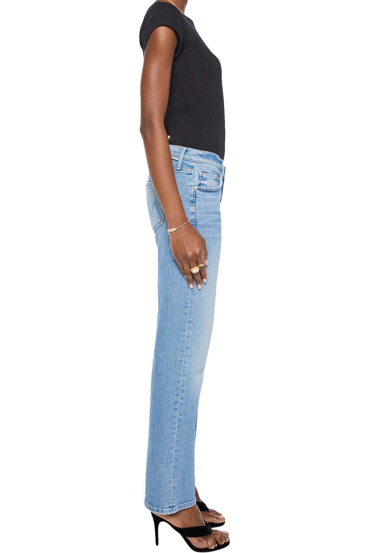 MOTHER Denim The Spinoff Skimp in Saddle Up