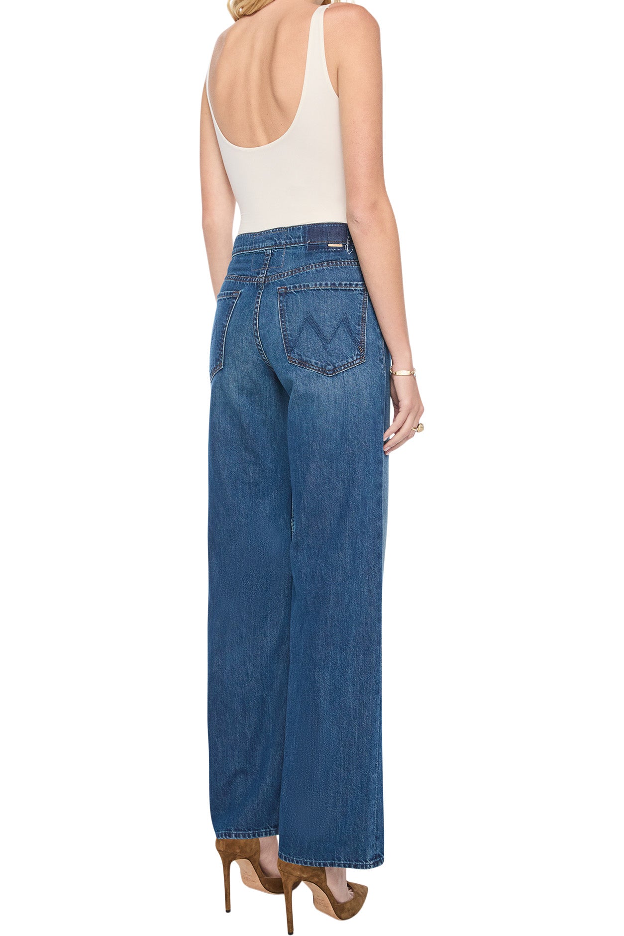 MOTHER Denim The Tab Rerun Zip Sneak in Bad Date