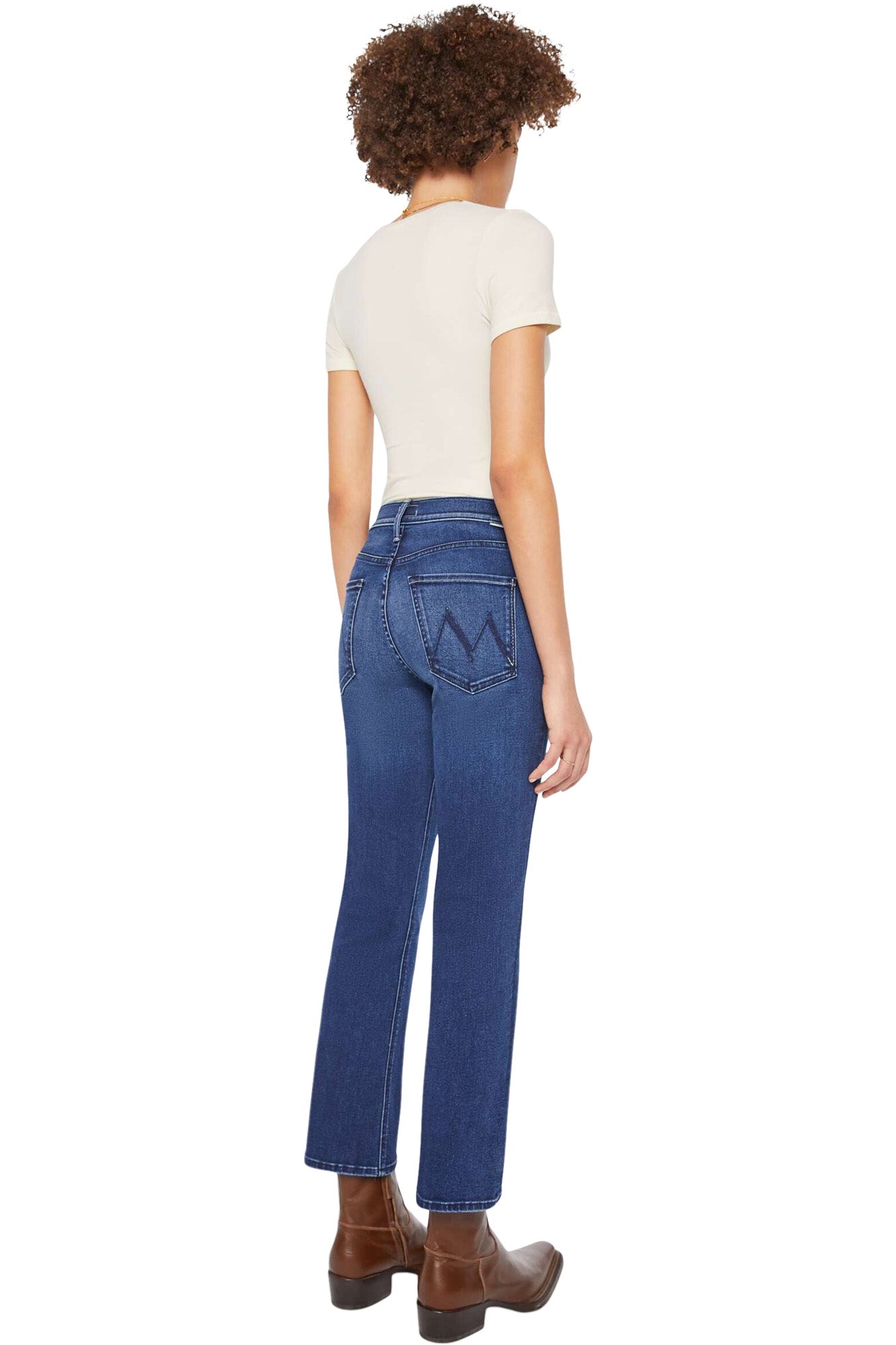 MOTHER Denim Tripper Ankle in Homecoming High