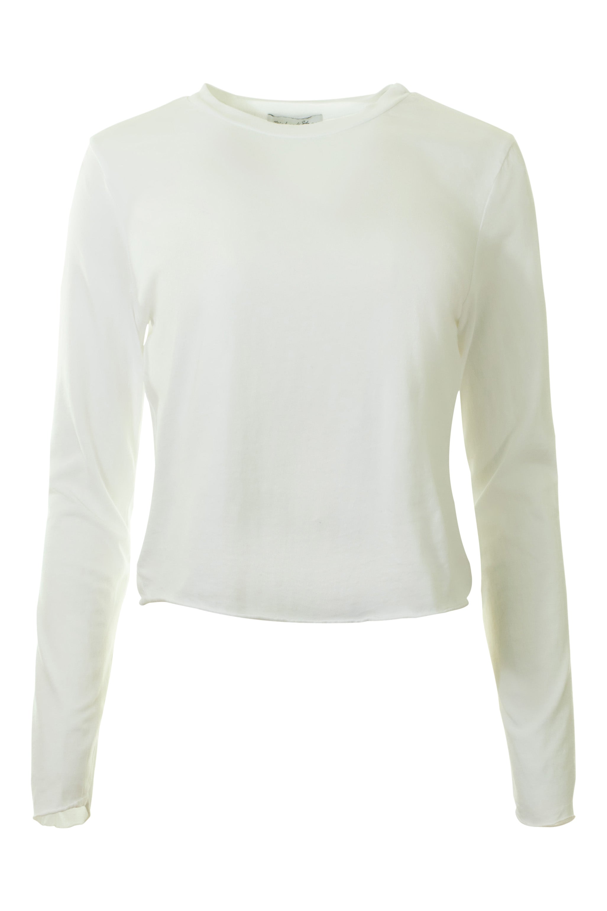 Michael Stars Aiko Crewneck Tee in White