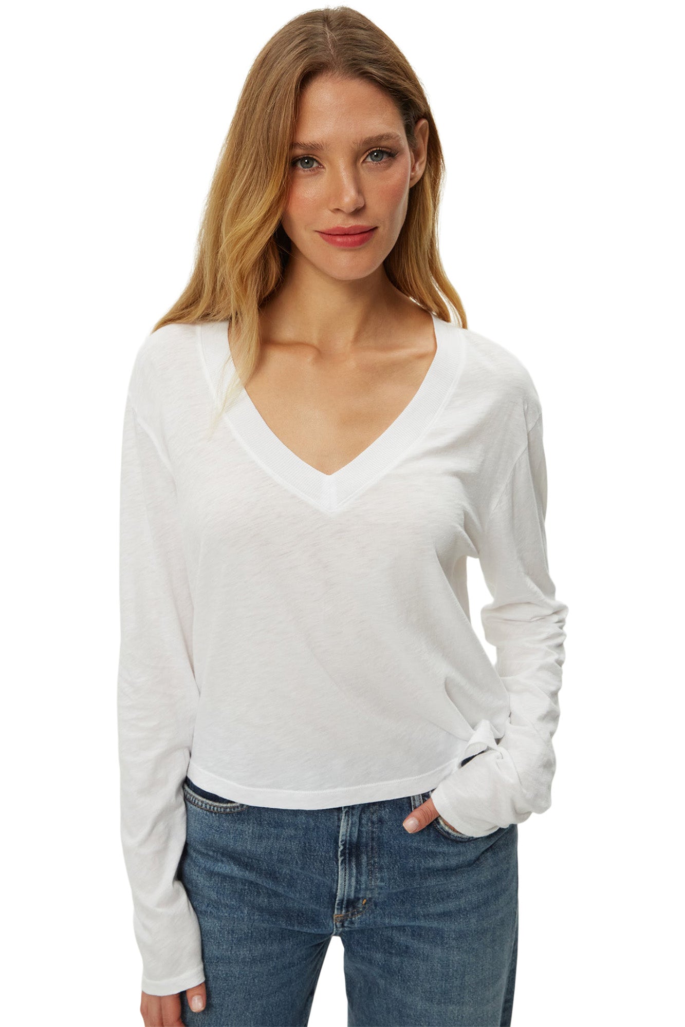 Michael Stars Brea Cropped Tee