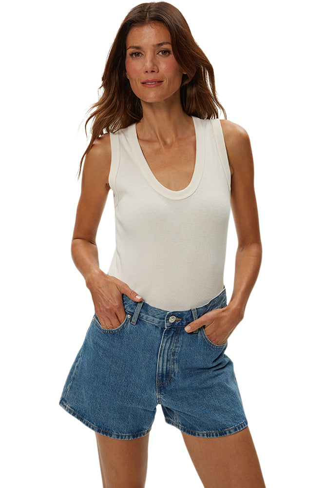 Michael Stars Brynn Scoop Neck Tank