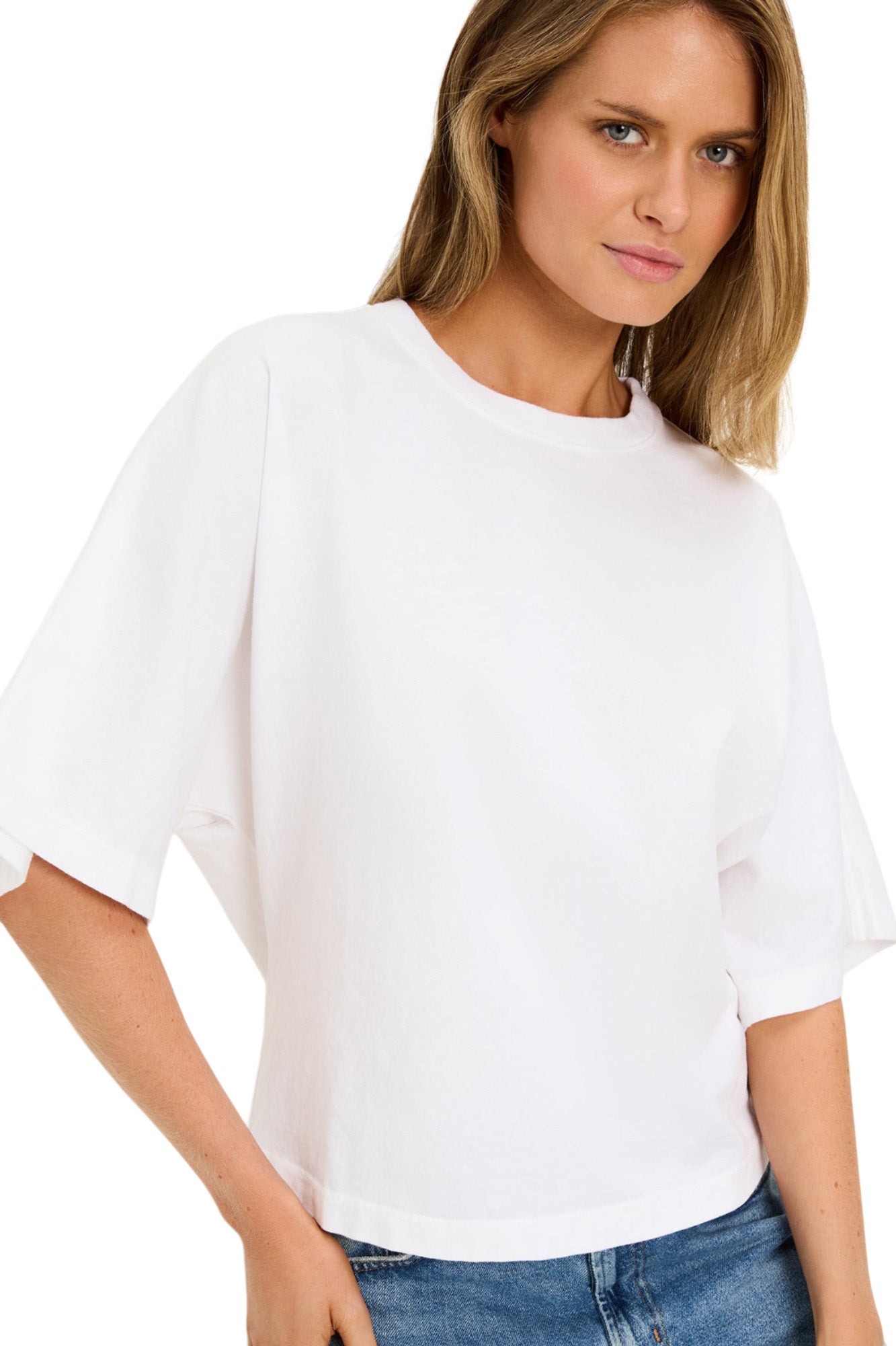 Michael Stars Callista Cape Sleeve Tee
