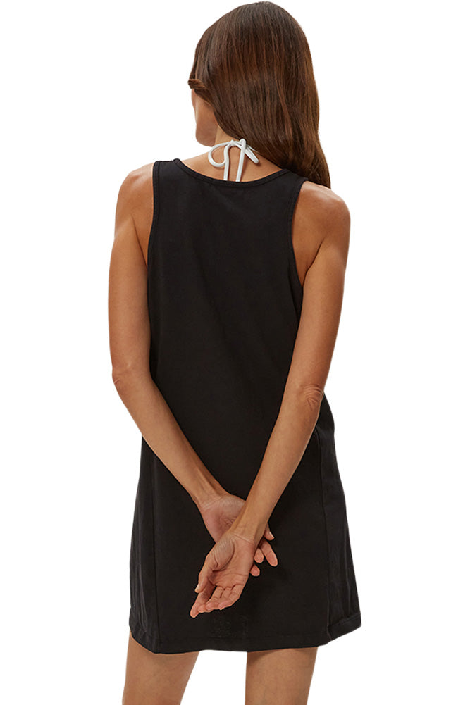 Michael Stars Camilla Tank Dress in Black