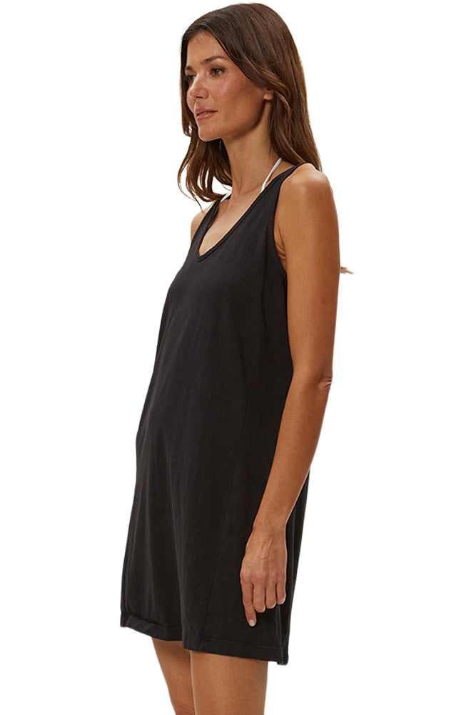 Michael Stars Camilla Tank Dress in Black Michael Stars Camilla Tank Dress in Black