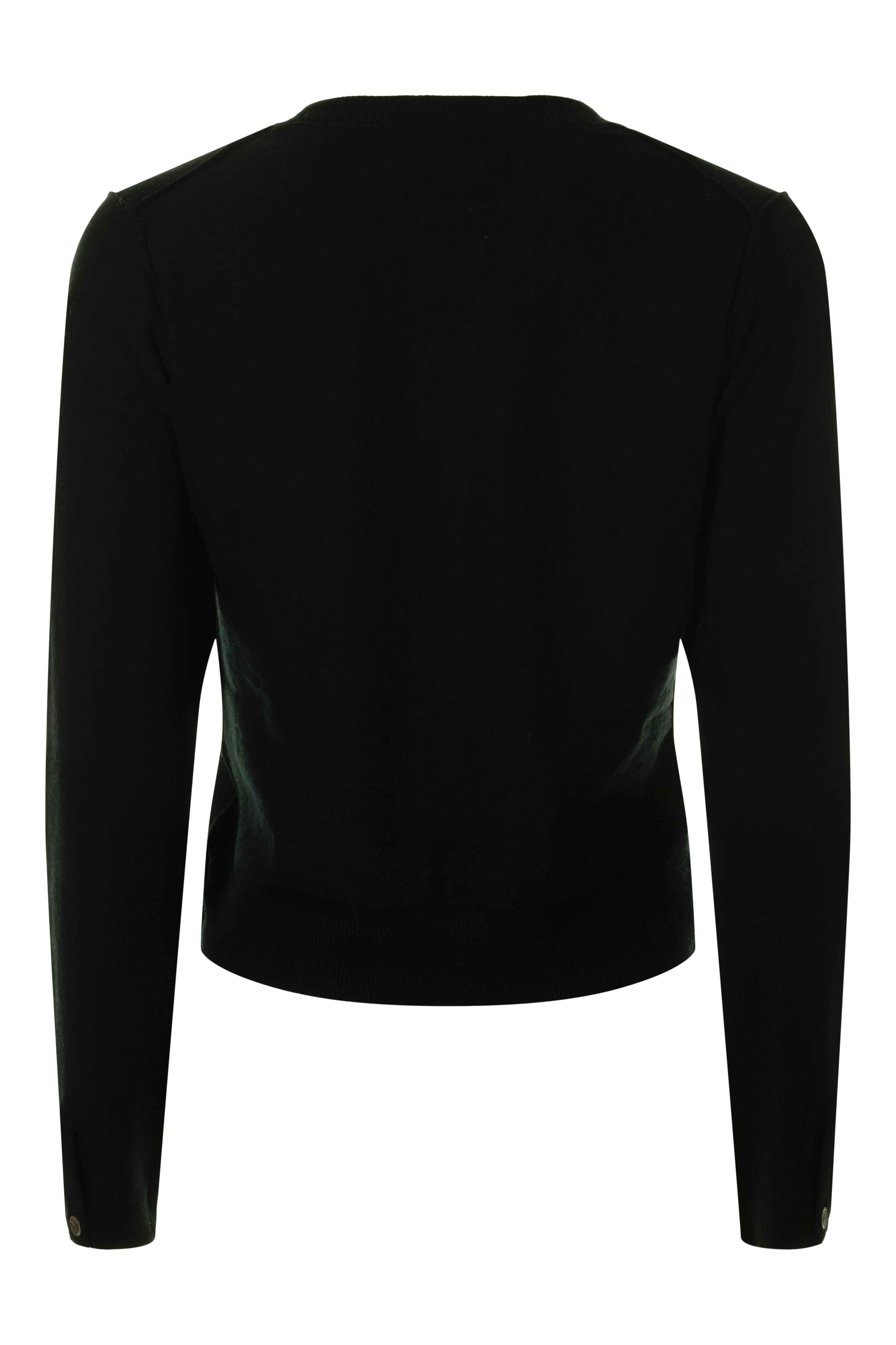 Michael Stars Flynn Long Sleeve Cardigan in Black
