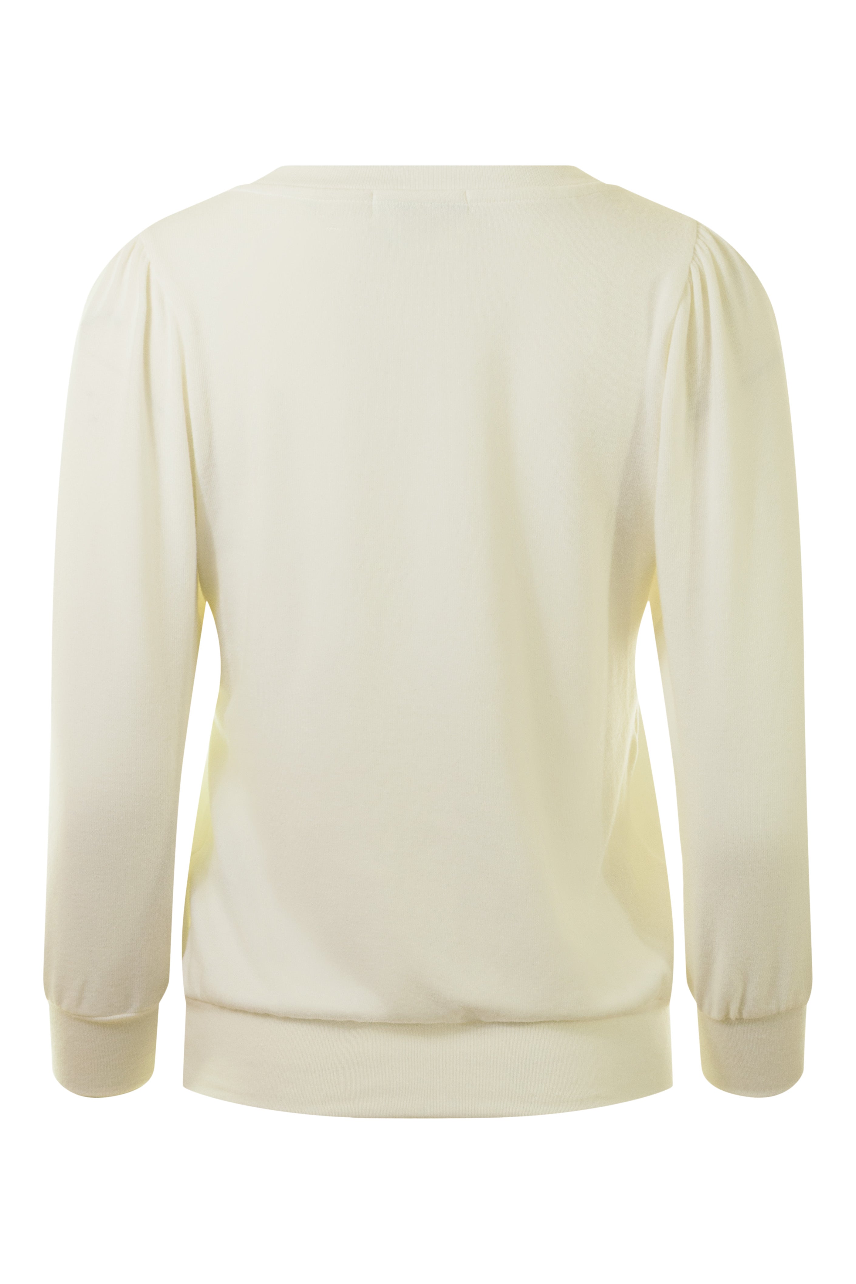 Michael Stars Gabriella V-Neck Top in Coconut Milk
