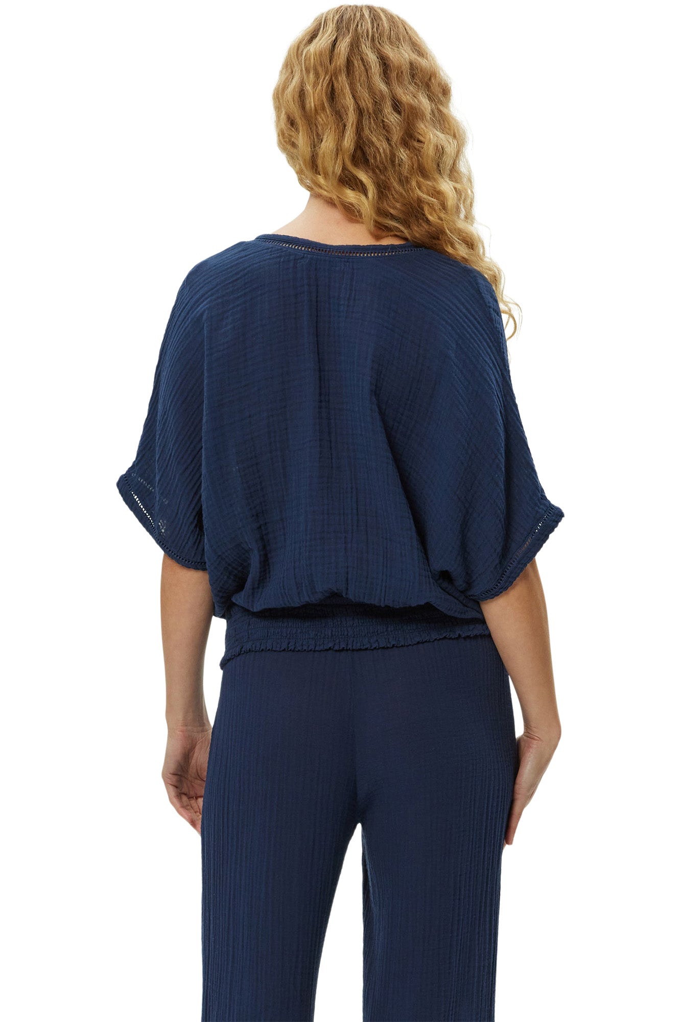 Michael Stars Imani Cropped Dolman Sleeve Top