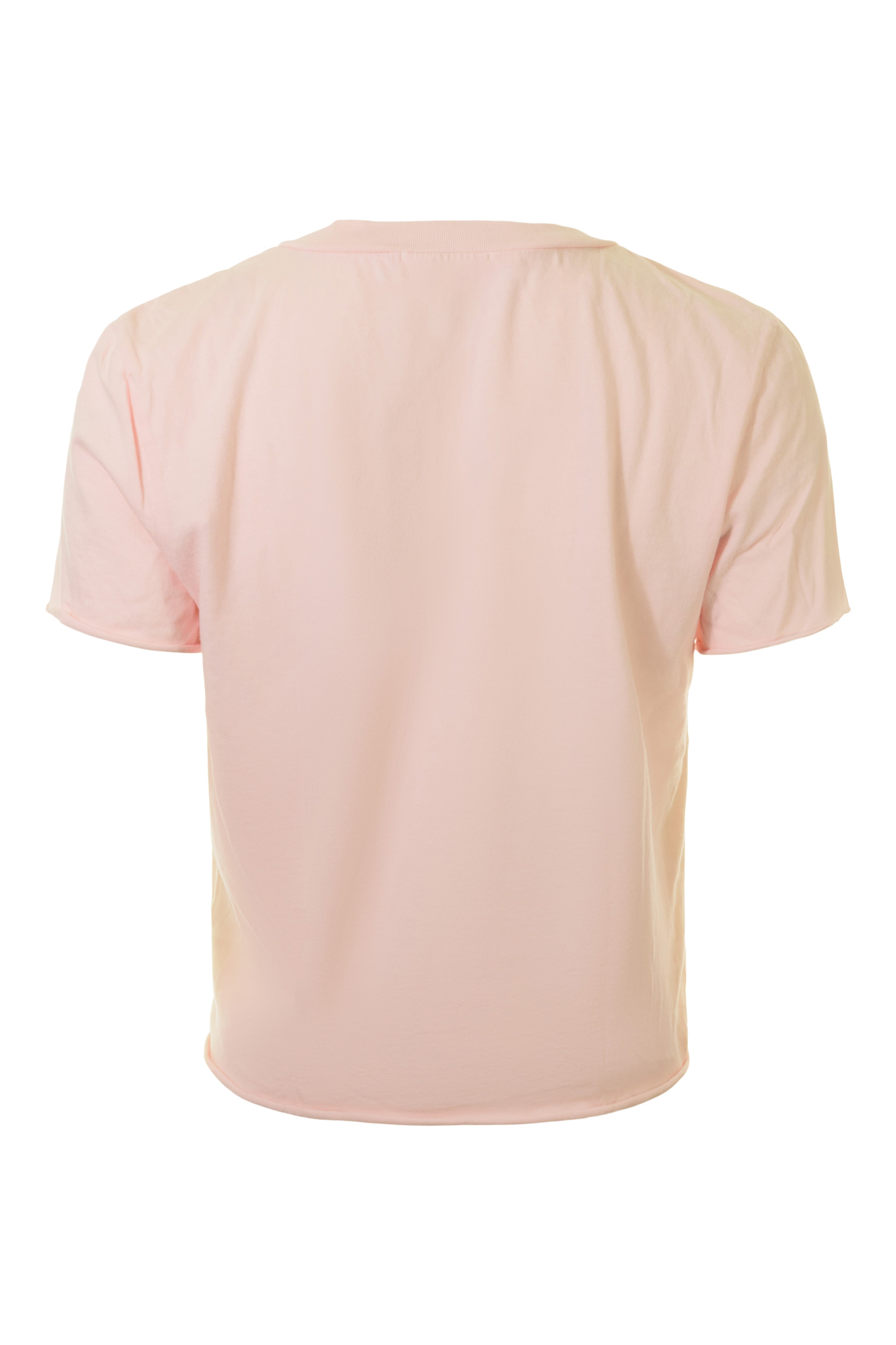 Michael Stars Jackie Raw Edge Crewneck Tee