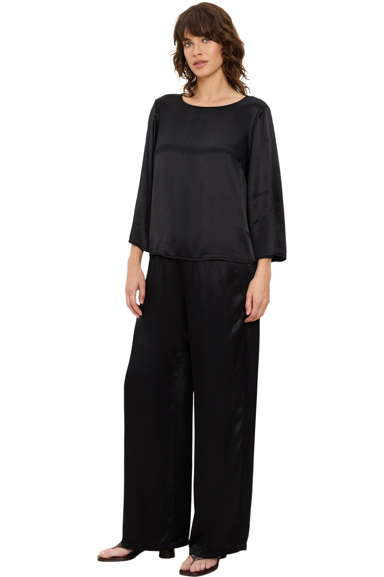 Michael Stars Rachelle Wide Boat Neck Top