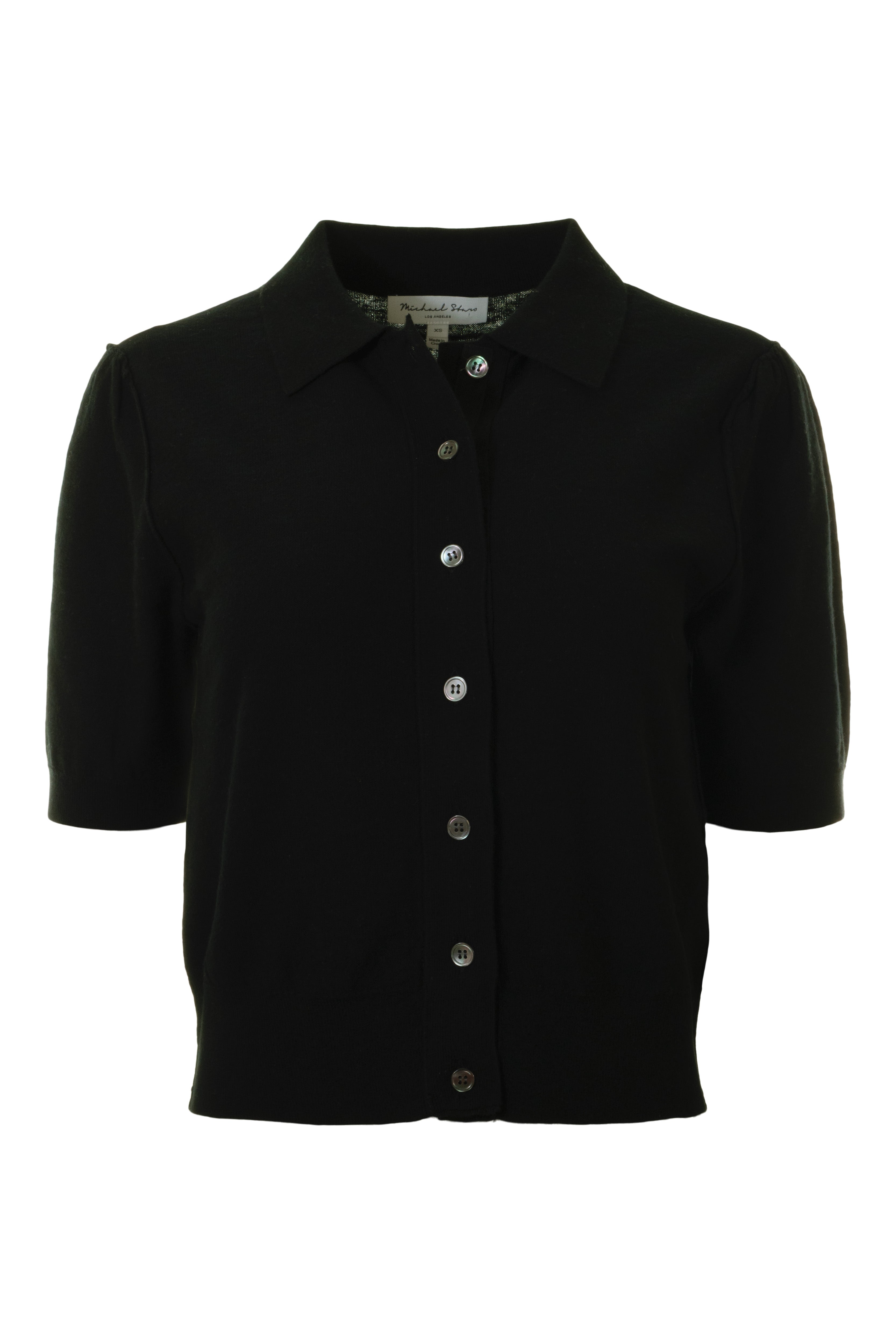 Michael Stars Sparrow Button Up Collared Top