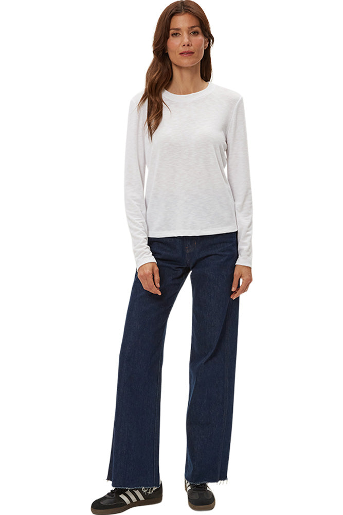 Michael Stars Sydney Long Sleeve Crewneck Tee