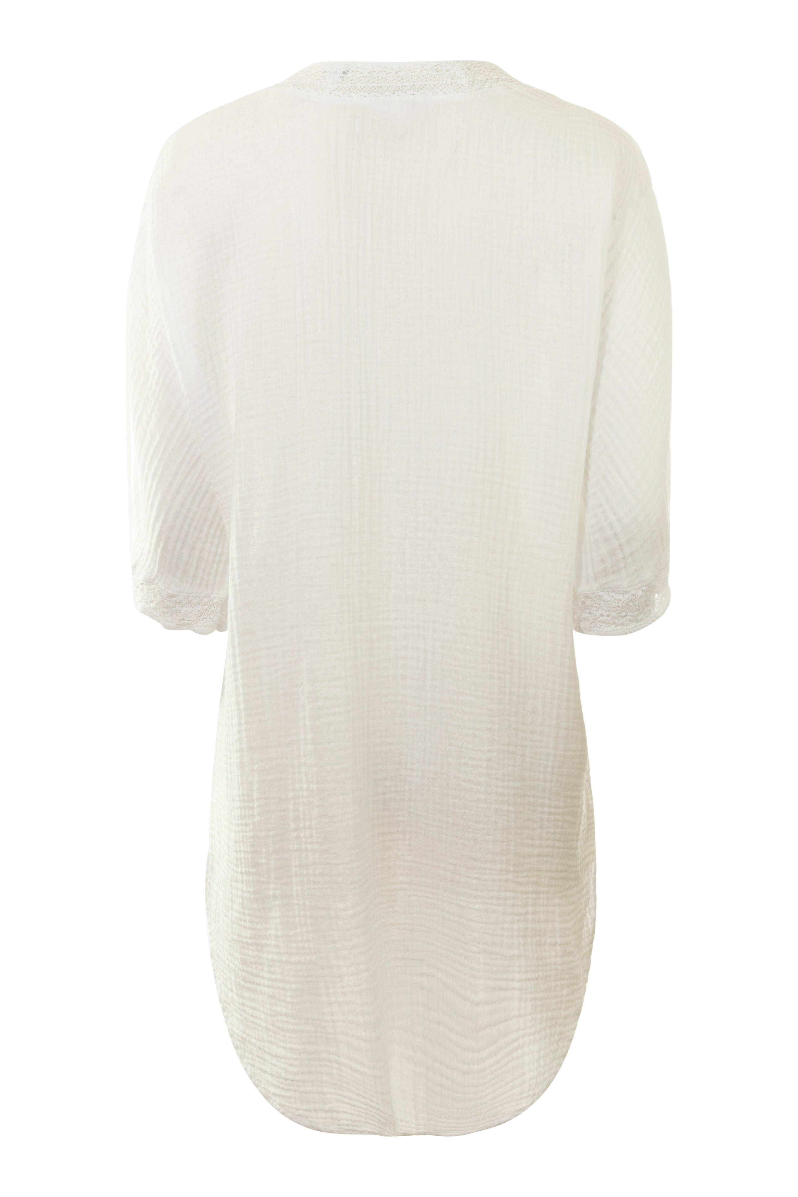 Michael Stars Jolie Ruana Dress in White