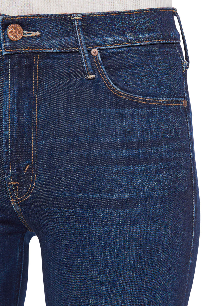 MOTHER Denim The Mid Rise Dazzler Jeans in Off Limits
