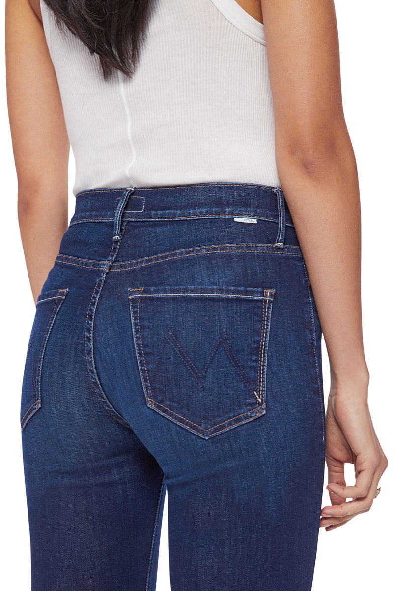 MOTHER Denim The Mid Rise Dazzler Jeans in Off Limits