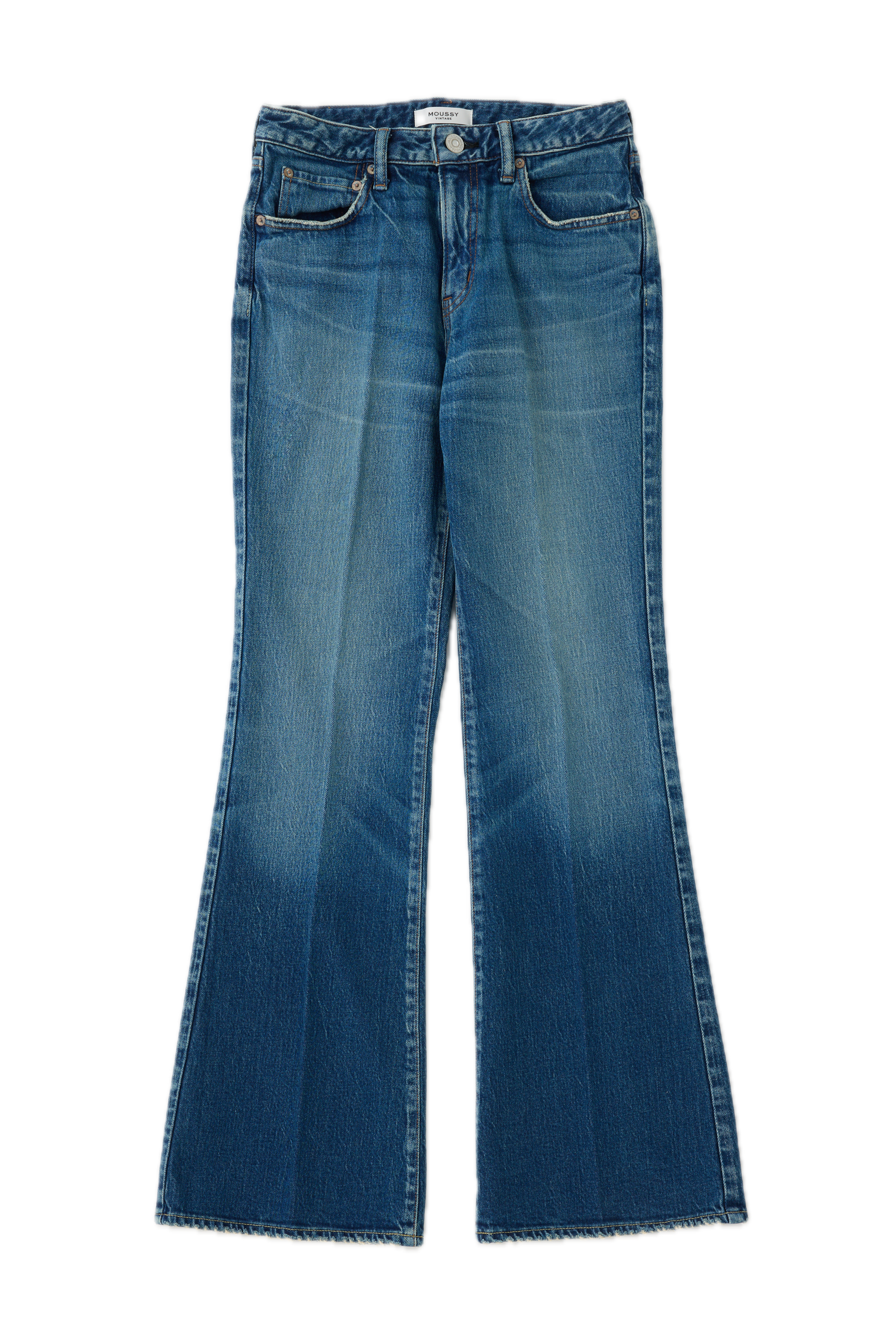 Moussy Denim 70's Flare - Attleboro in Blue