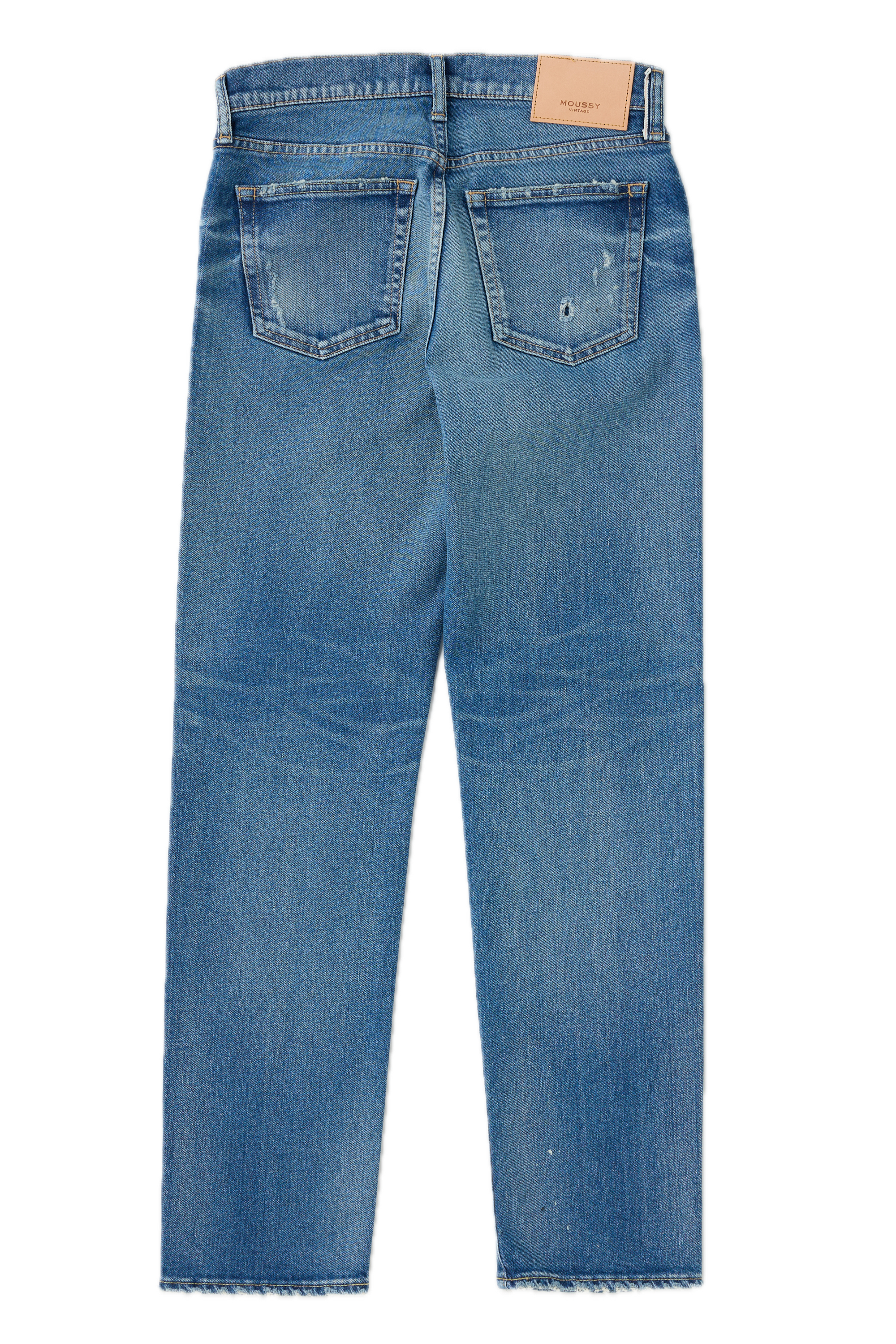 Moussy Denim Bridgeville Slim Straight in Blue