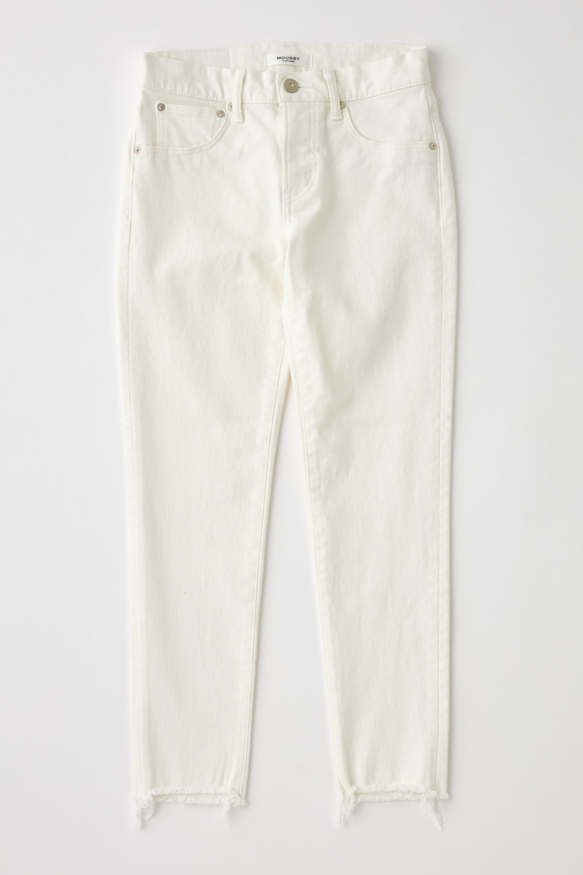 Moussy Denim Calvert Skinny in White