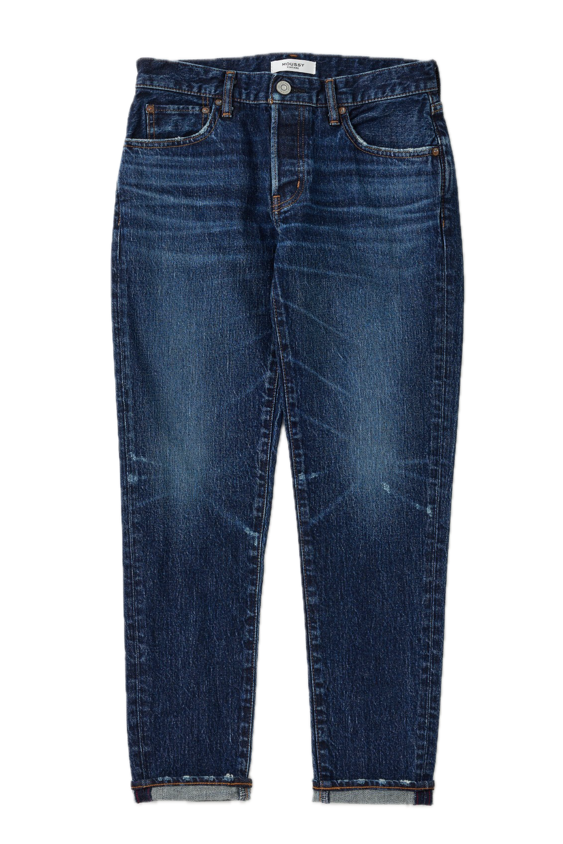 Moussy Denim Carroll Tapered in Dark Blue