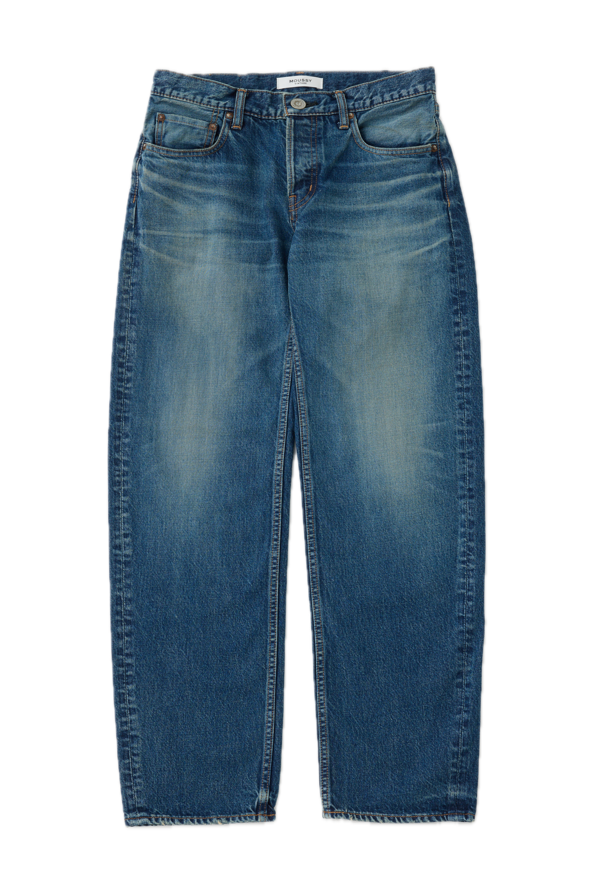 Moussy Denim Curved Boy - Minneapolis in Blue