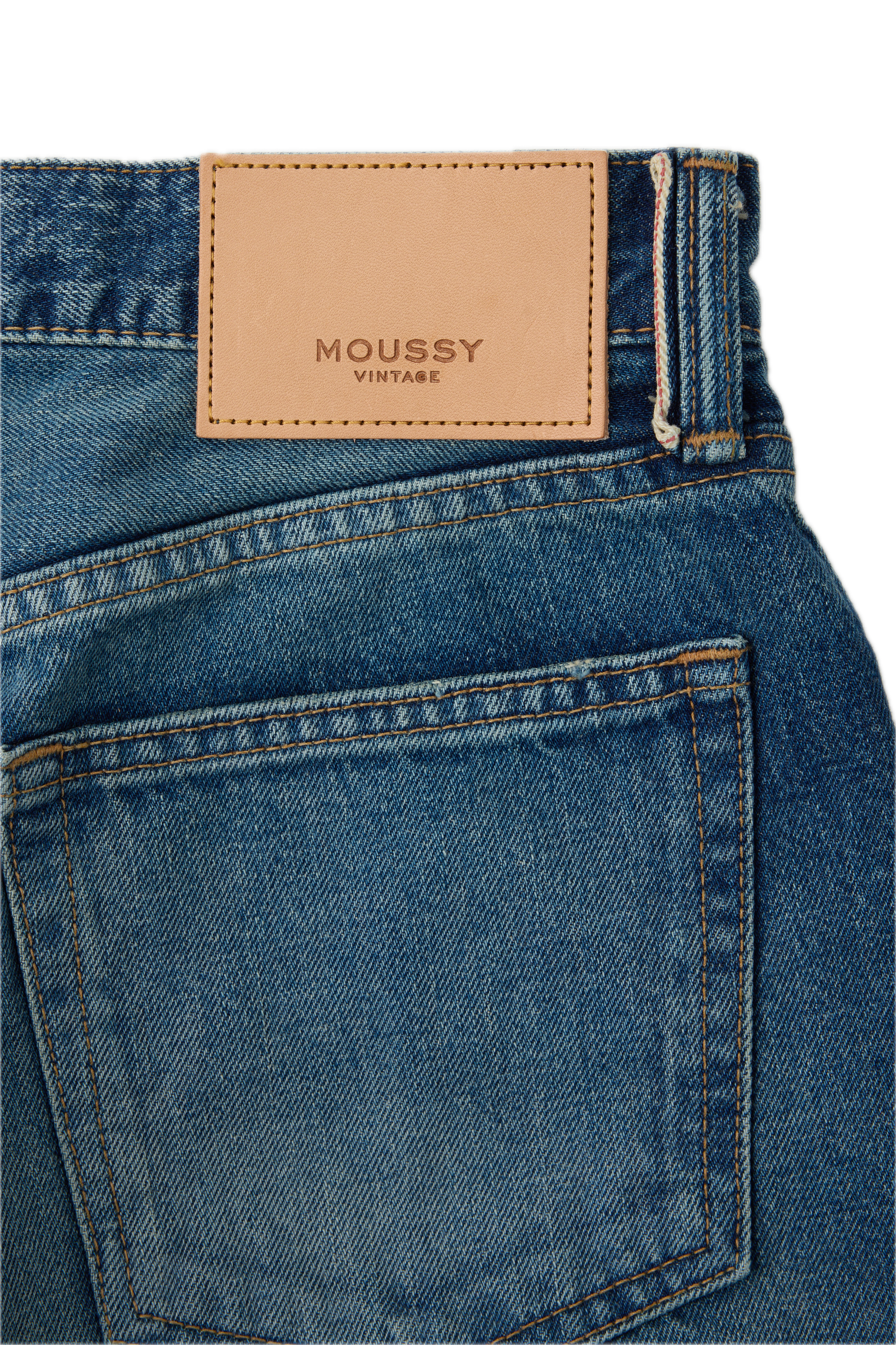 Moussy Denim Curved Boy - Minneapolis in Blue