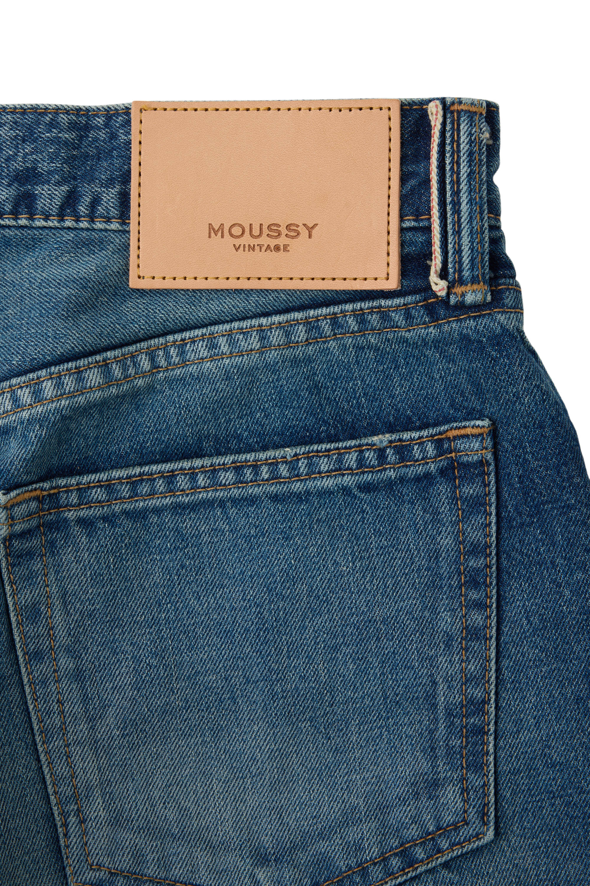 Moussy Denim Curved Boy - Minneapolis in Blue