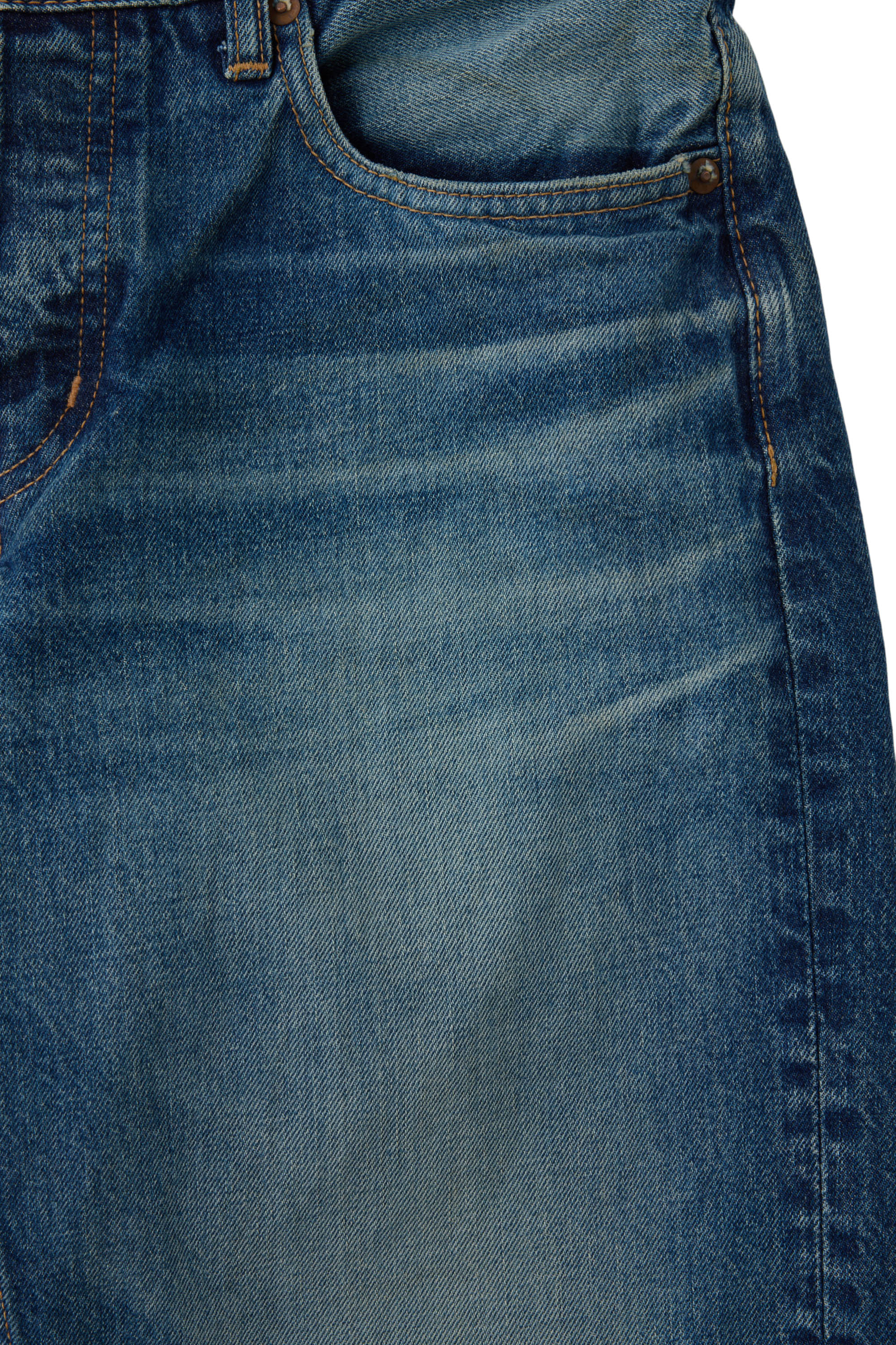 Moussy Denim Curved Boy - Minneapolis in Blue