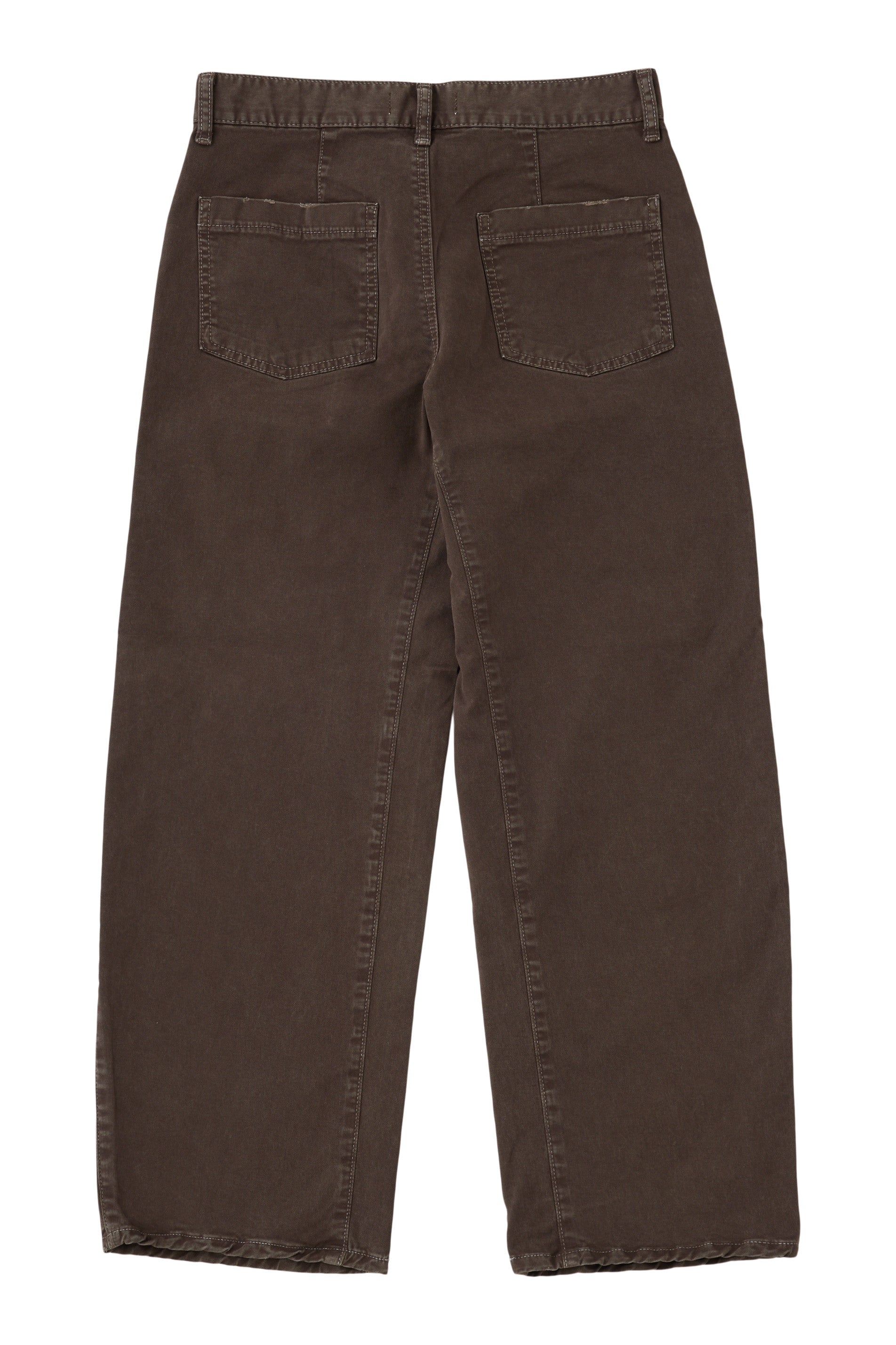 Moussy Denim Gusset Cargo - Pomonok in Brown
