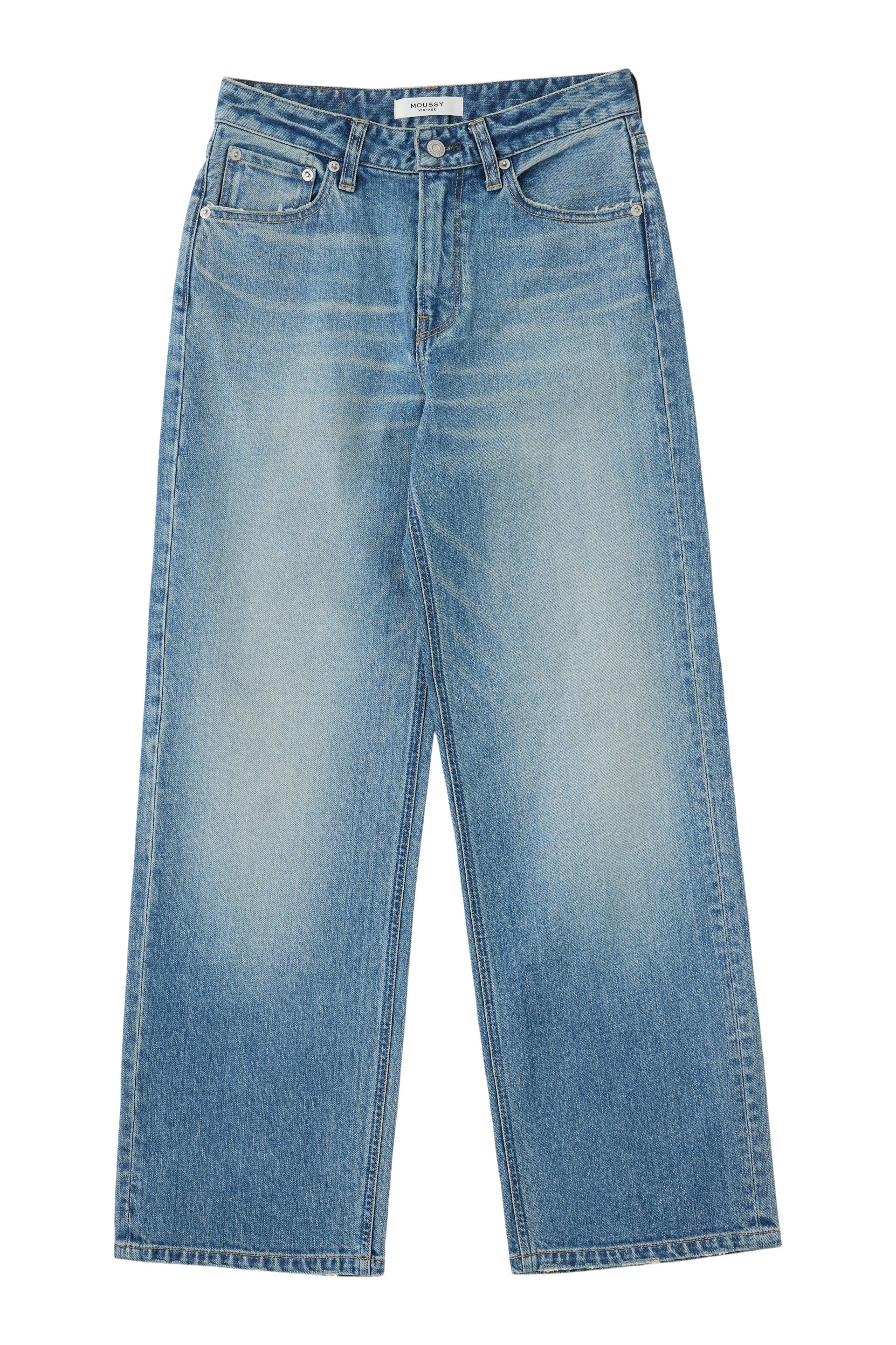 Moussy Denim ID Straight - Idabel in Light Blue