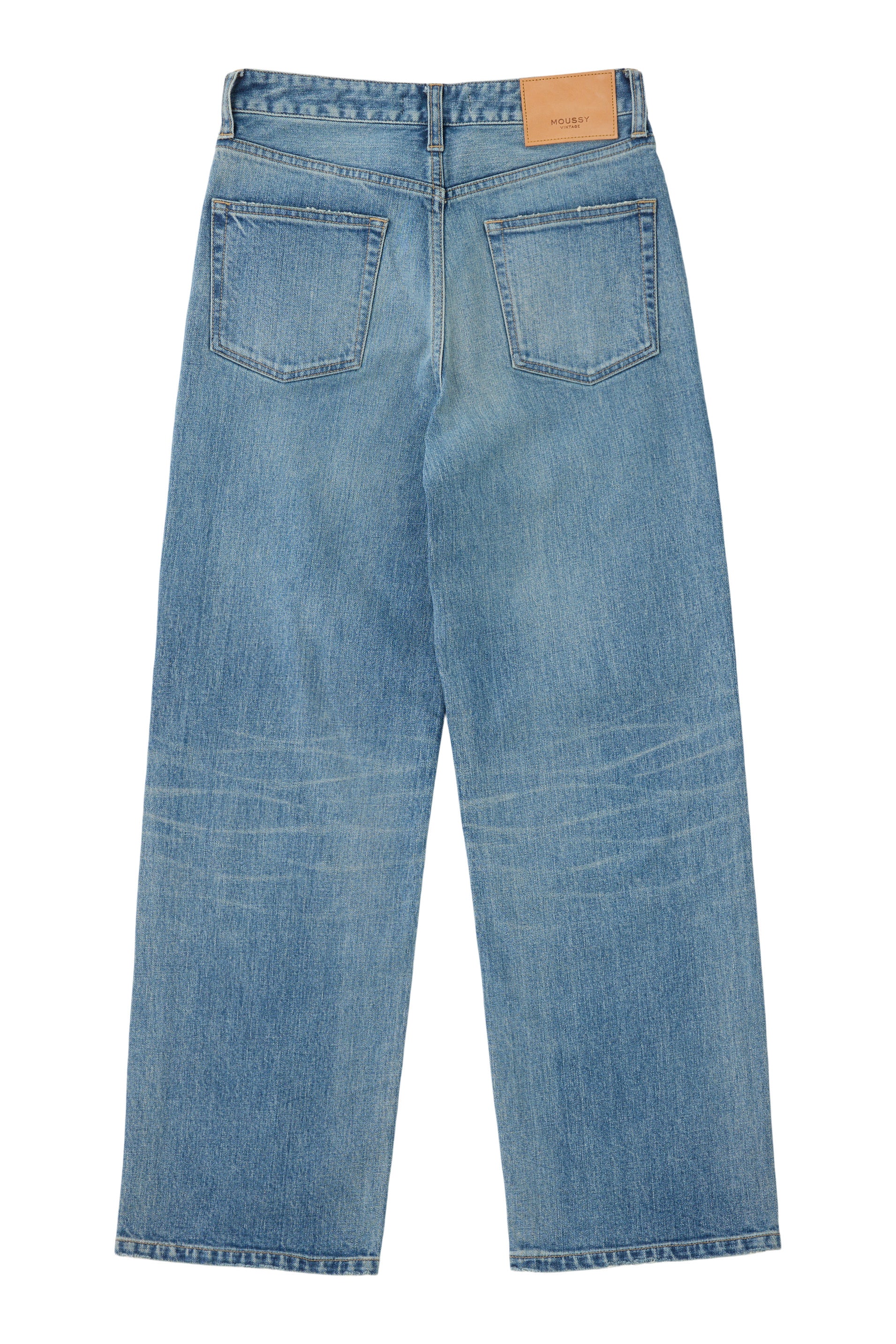 Moussy Denim ID Straight - Idabel in Light Blue