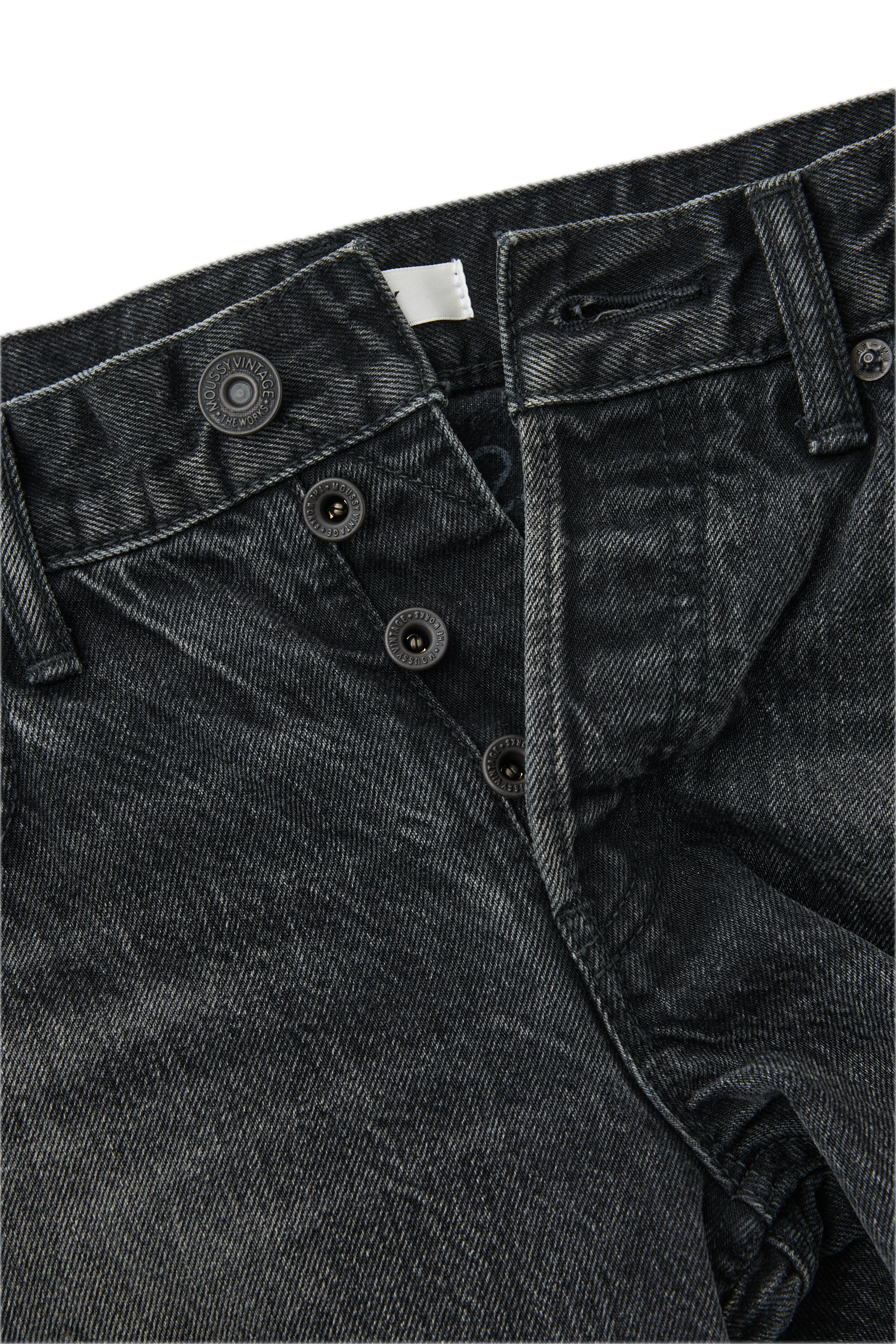 Moussy Denim Glencoe Low Rise in Black