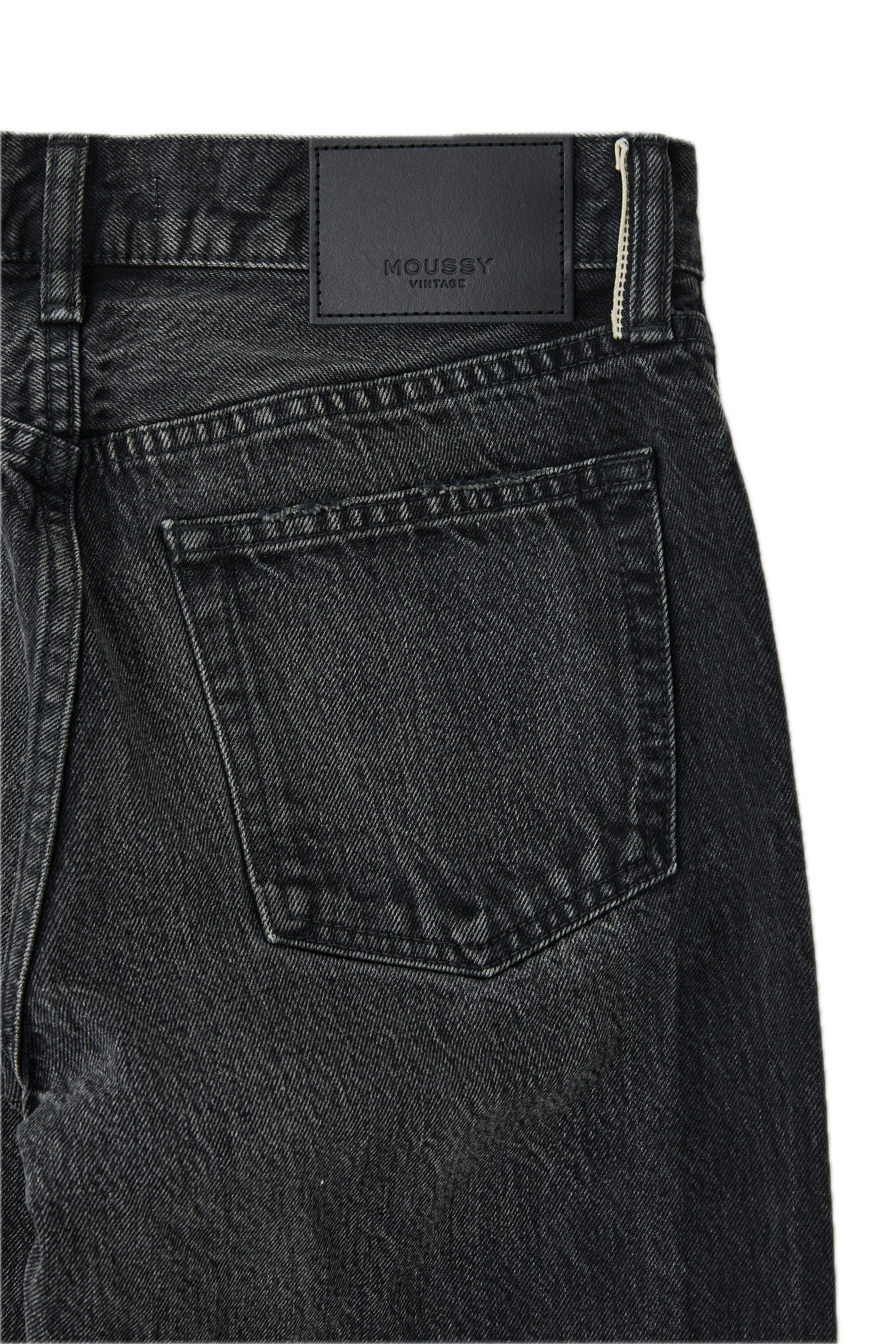 Moussy Denim Glencoe Low Rise in Black