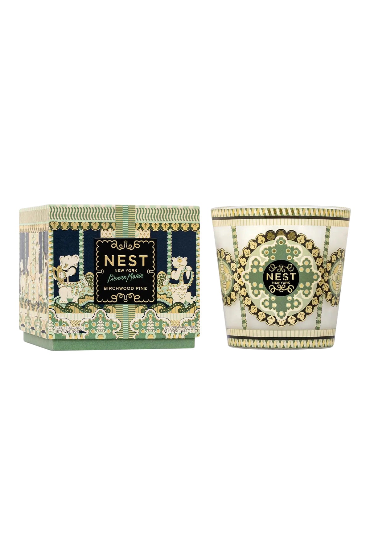 Nest x Pierre Marie Festive Decorative 3 Wick Candle
