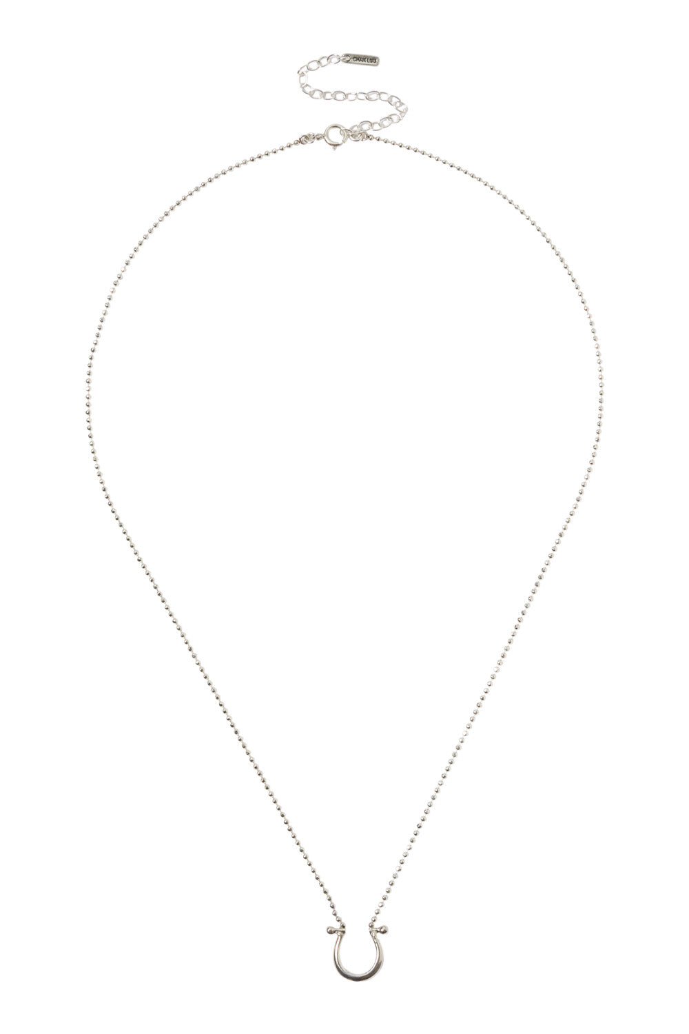 Chan Luu Horseshoe Necklace in Silver