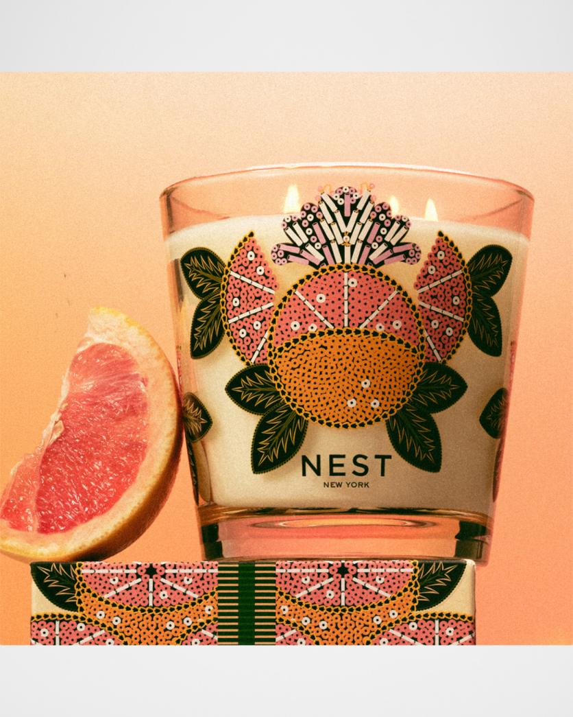 Nest Decorative Luxury Candle in Grapefruit