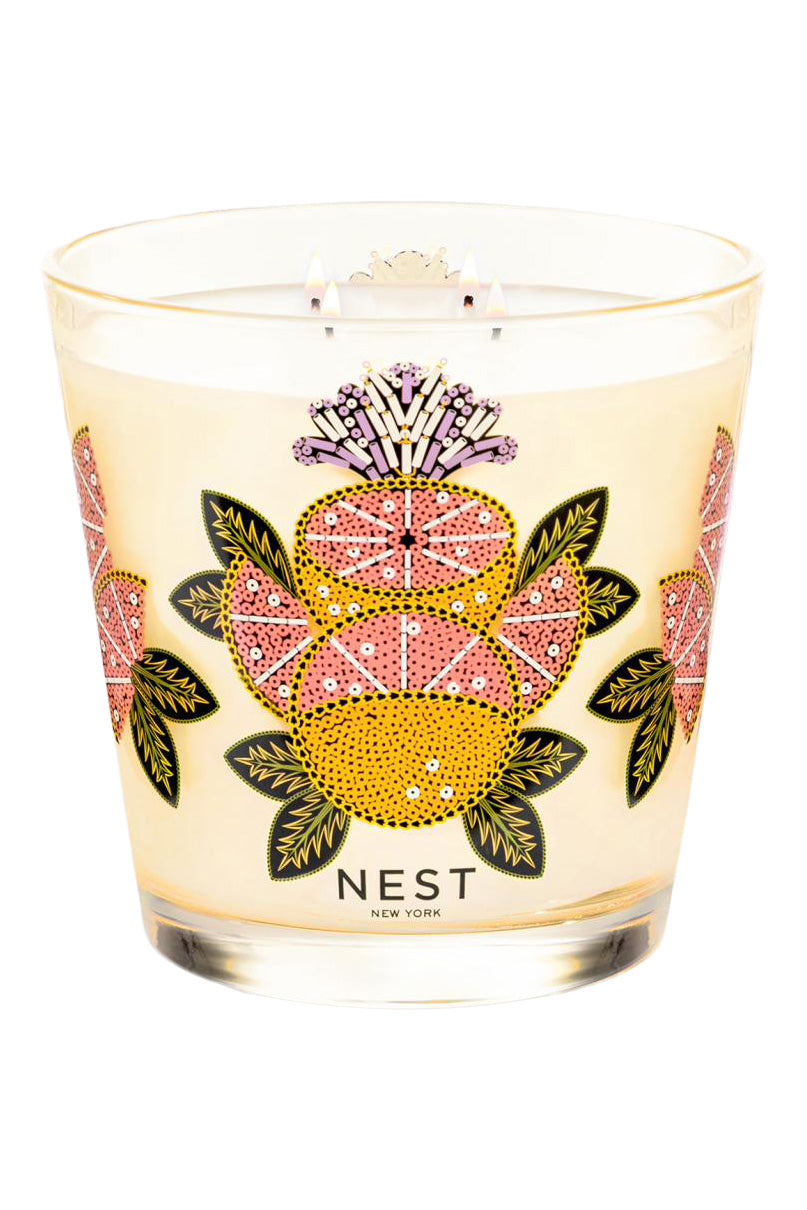 Nest Decorative Luxury Candle in Grapefruit