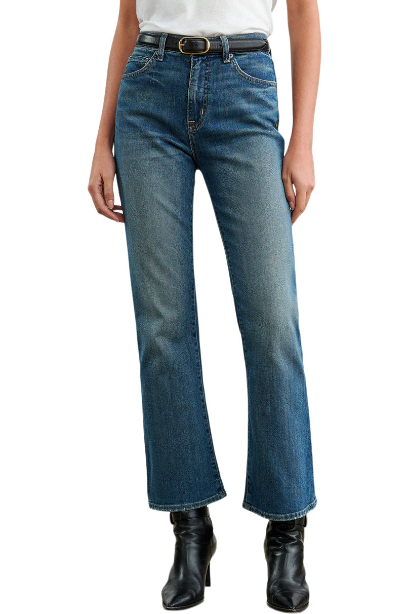 Nili Lotan Boot Cut Jean in Classic Wash