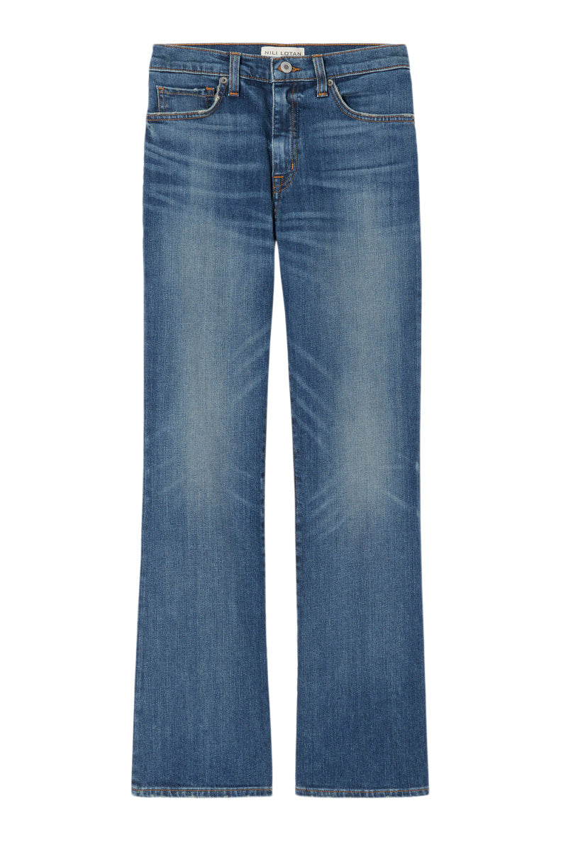Nili Lotan Boot Cut Jean in Classic Wash