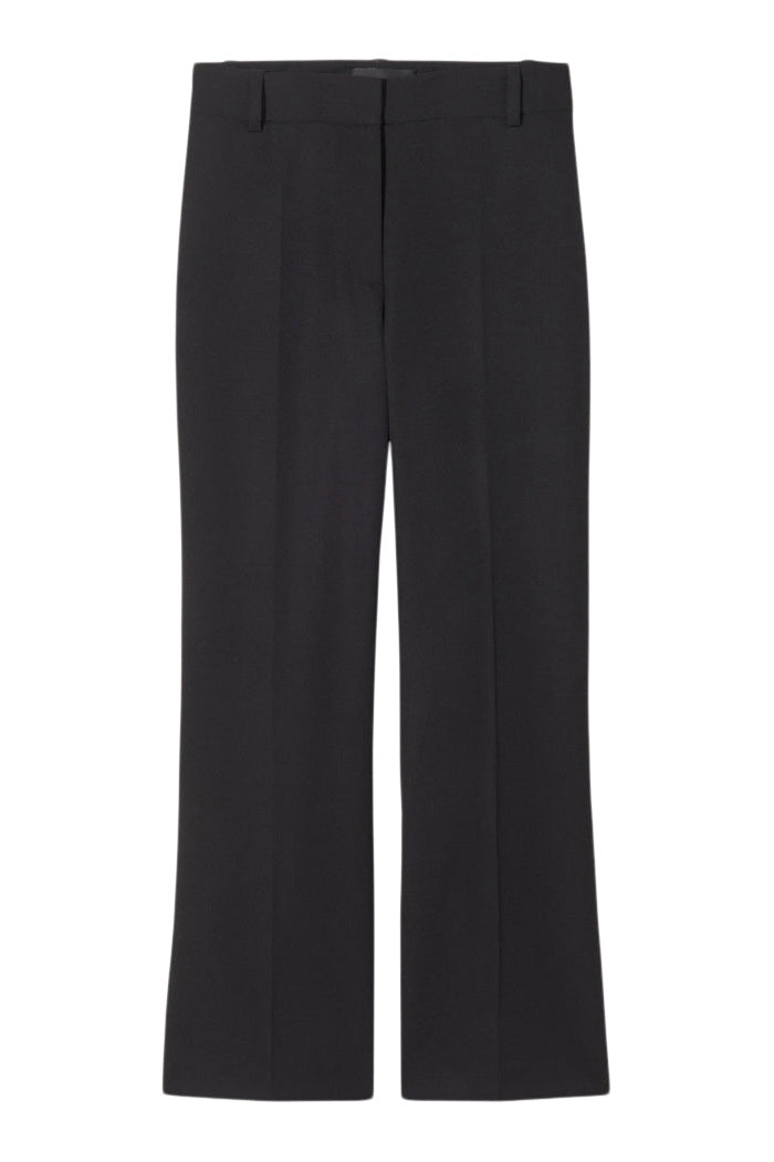 Nili Lotan Cropped Corette Pant in Black