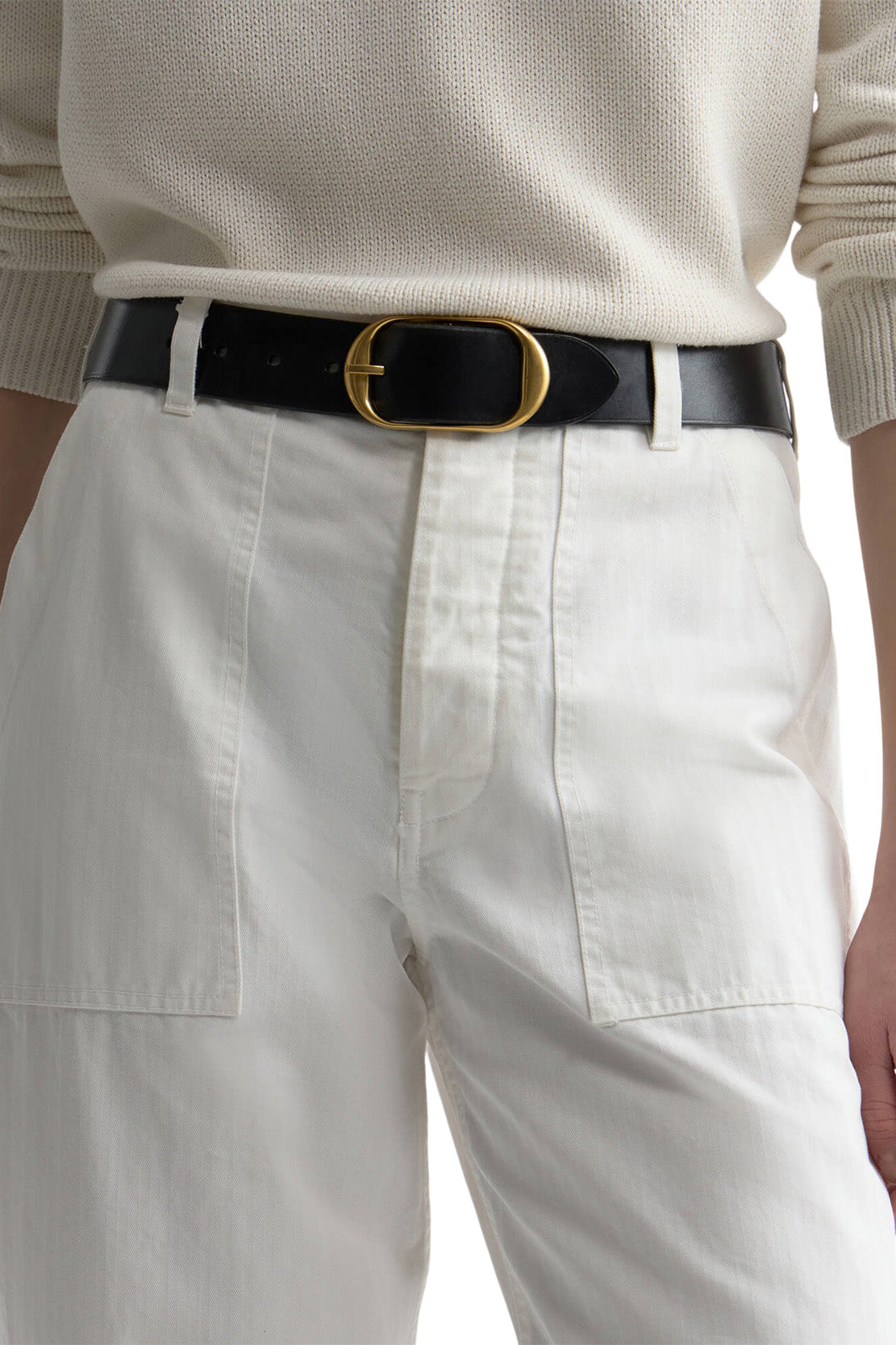 Nili Lotan Earl Pant in Vintage Cream