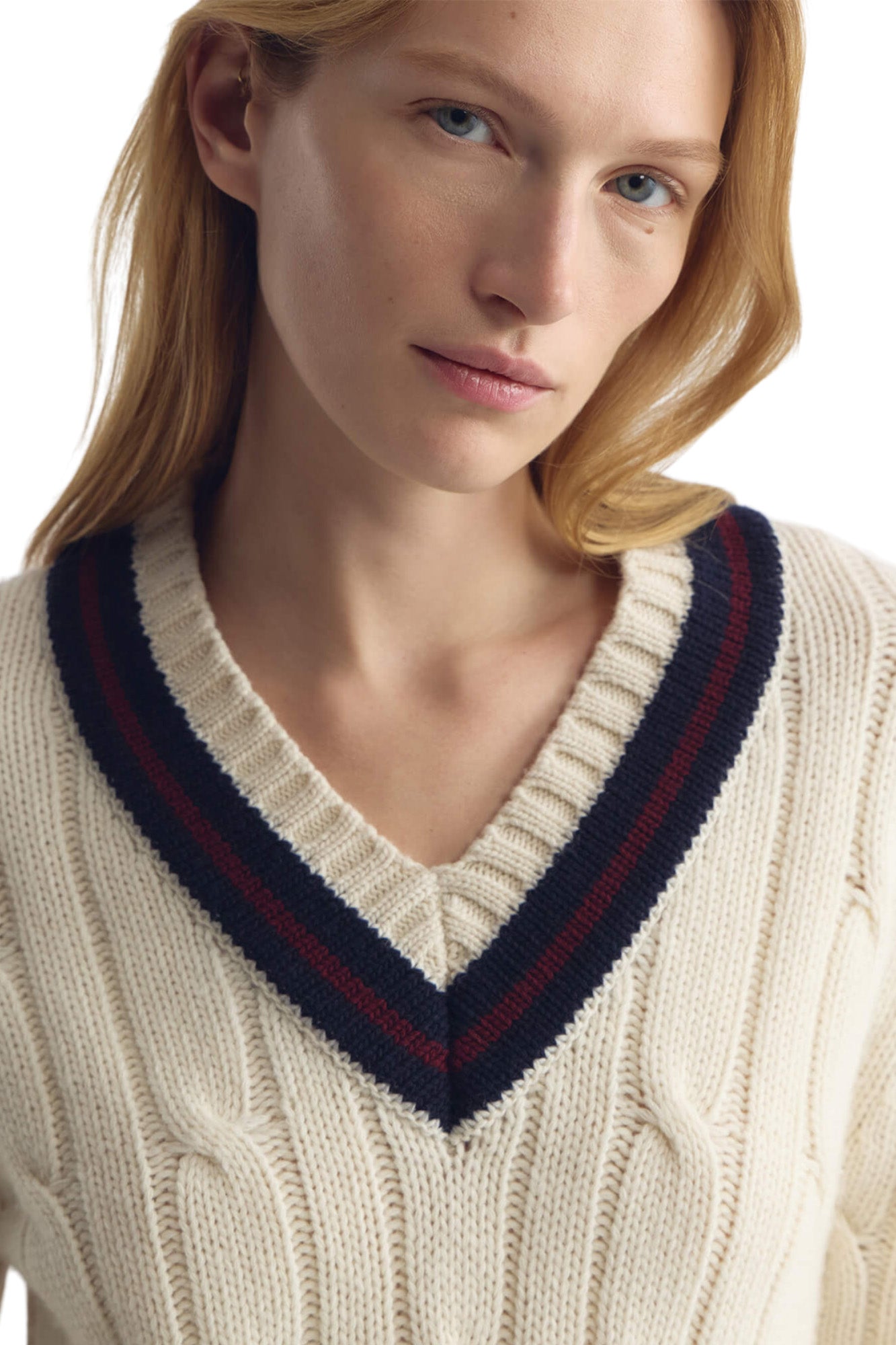 Nili Lotan Fabiana Sweater in Ivory