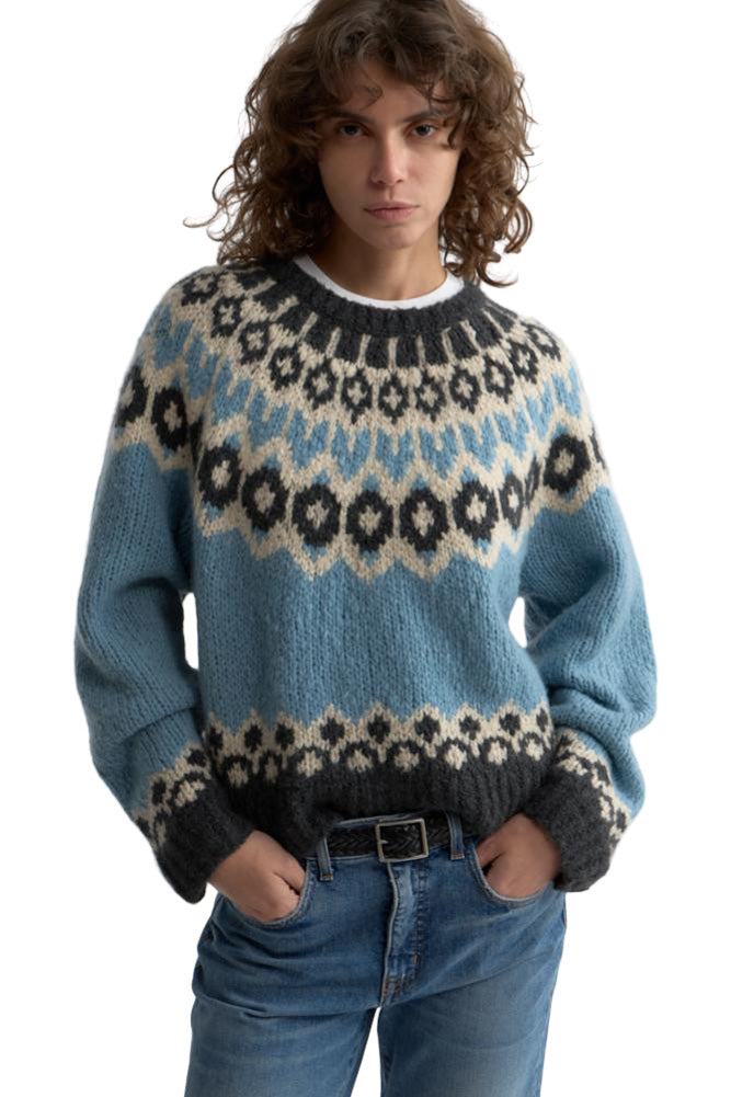 Nili Lotan Isaline Fair Isle Sweater